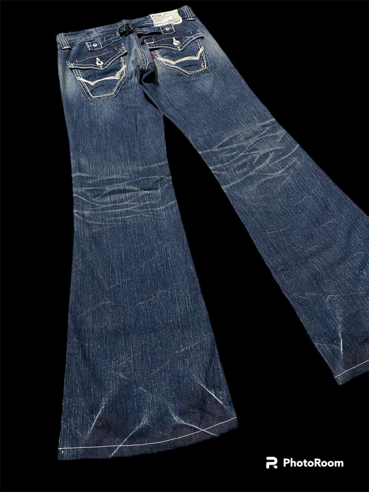 Edwin × Japanese Brand Flare Jeans Edwin 503 Low Rise Baggy Size US 29 - 10 Thumbnail