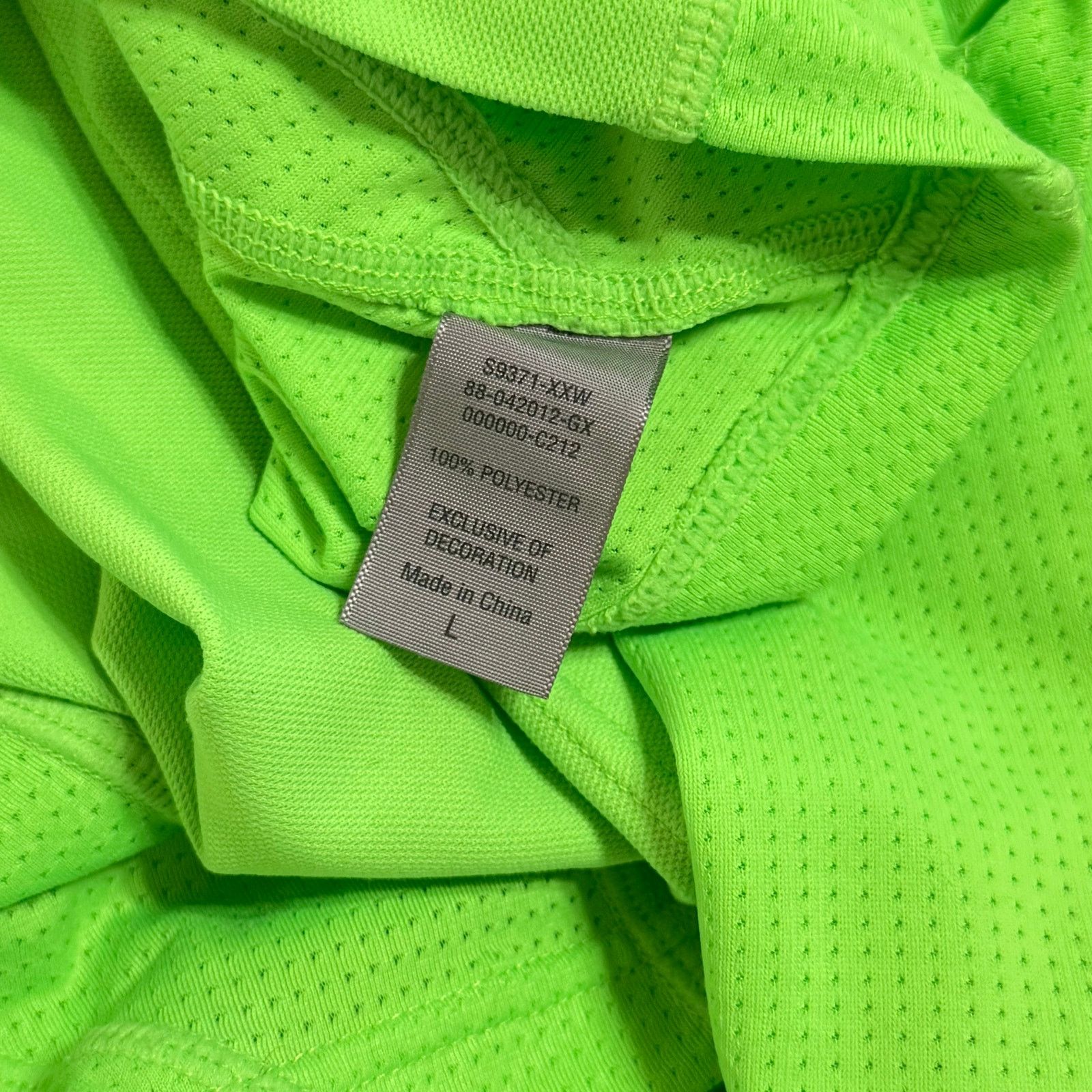 Champion Champion Neon Green Running Tee | Sz L Size US L / EU 52-54 / 3 - 9 Thumbnail