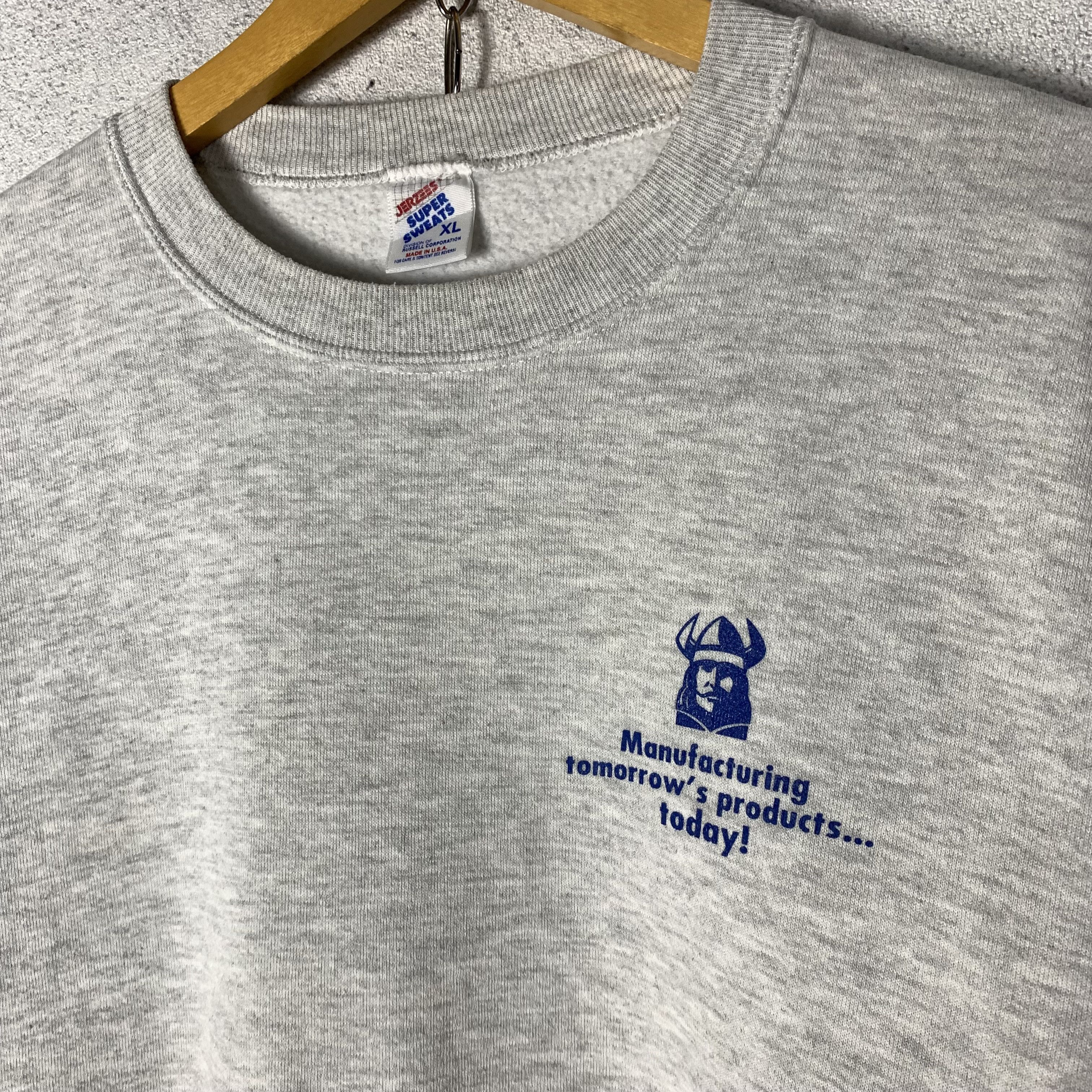 Vintage Vintage Viking Components Sweatshirt Crewneck Size US XL / EU 56 / 4 - 5 Thumbnail