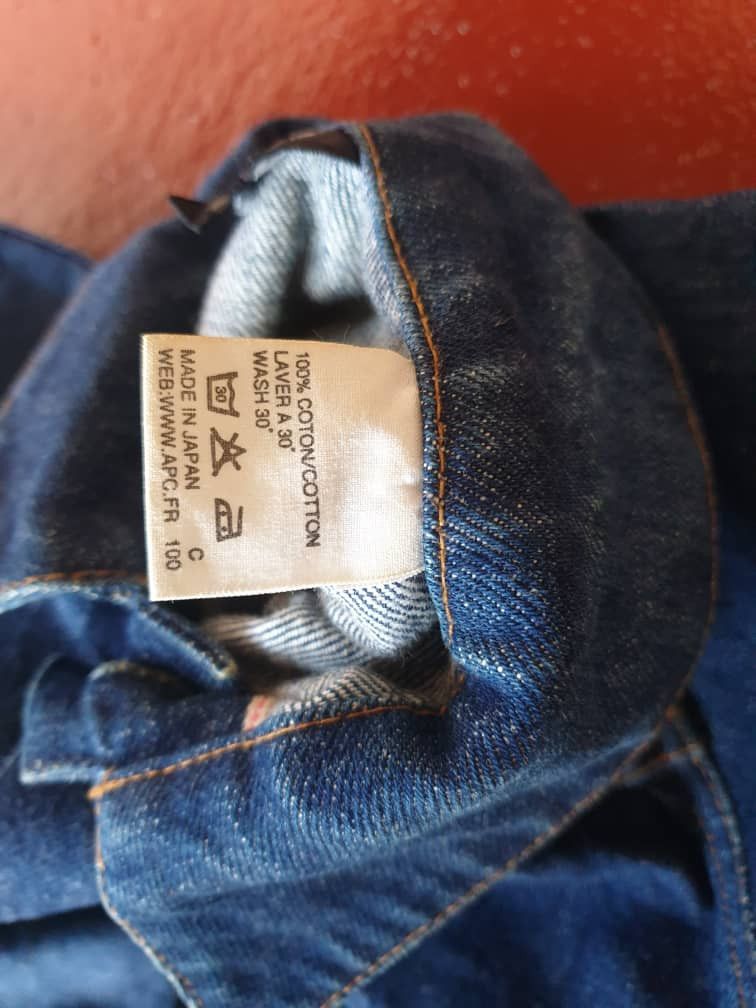 A.P.C. 💥APC Japanese brand type 2 denim jacket Size US S / EU 44-46 / 1 - 7 Thumbnail