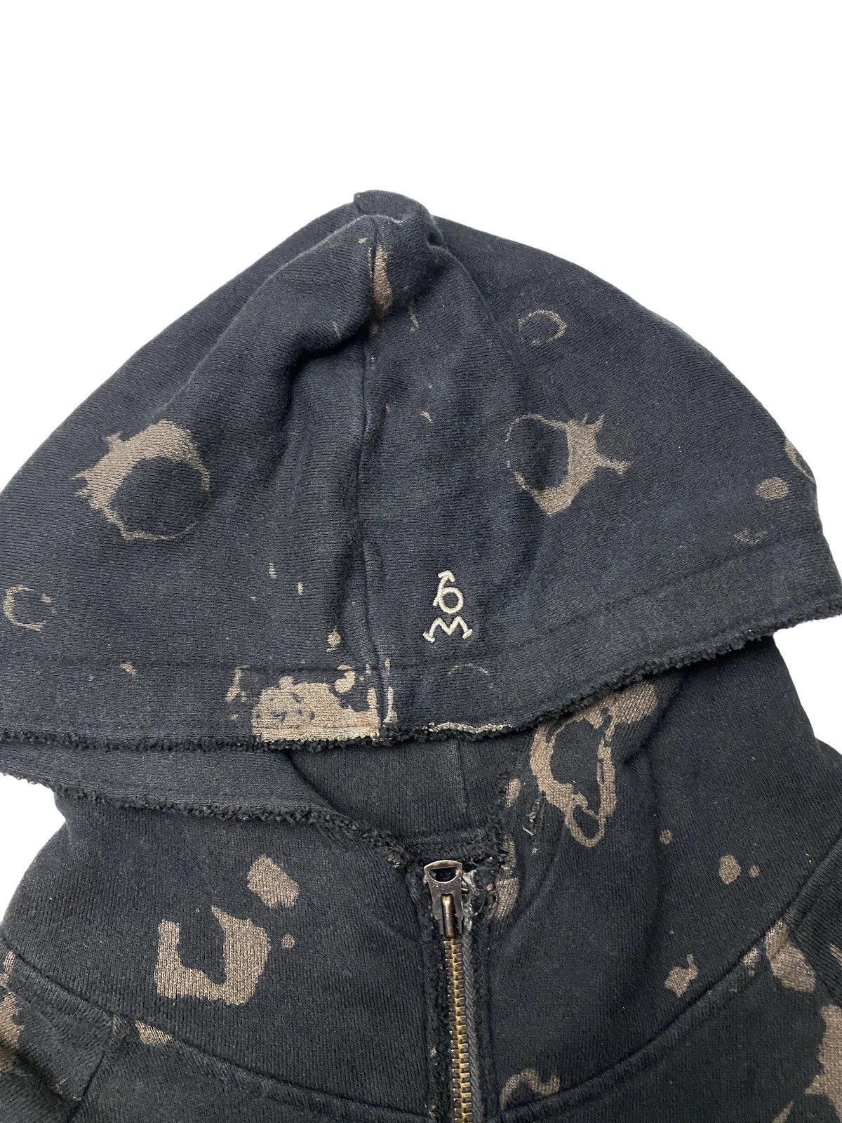 Hysteric Glamour 2000's Maxsix Unfinished Skull Bones Hoodie Size US M / EU 48-50 / 2 - 7 Thumbnail