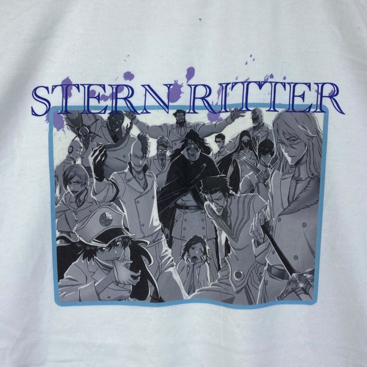 Vintage BLEACH STERN RITTER Japan Anime The Blood Warfare Character Size US XXL / EU 58 / 5 - 5 Thumbnail