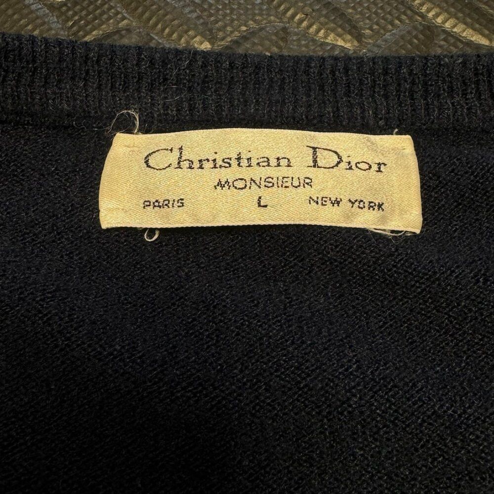 Christian Dior Monsieur CHRISTIAN DIOR Vintage Vest Size US L / EU 52-54 / 3 - 2 Thumbnail