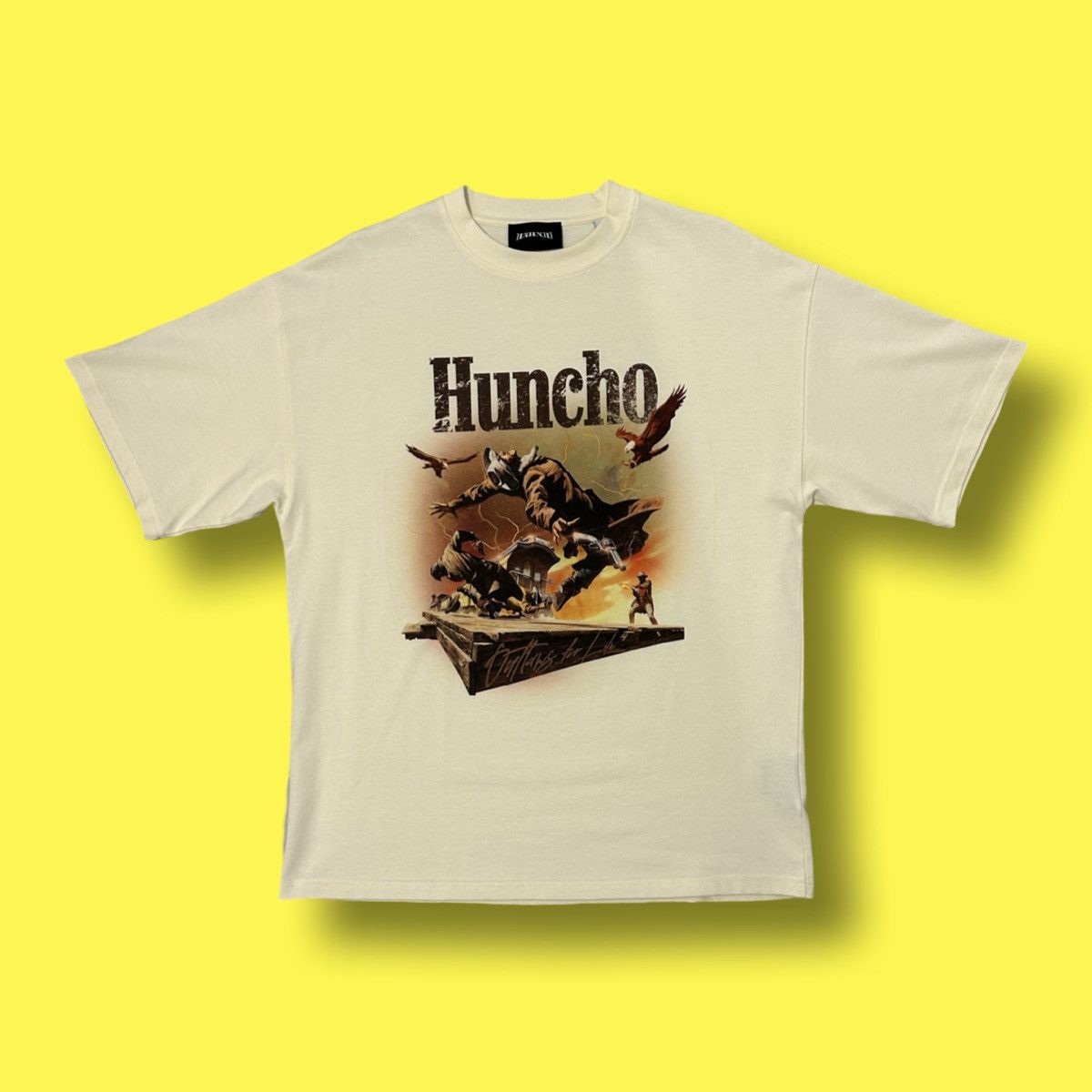 Other Head Huncho Outlaws Cowboy Graphic T-Shirt Size US L / EU 52-54 / 3 - 1 Thumbnail