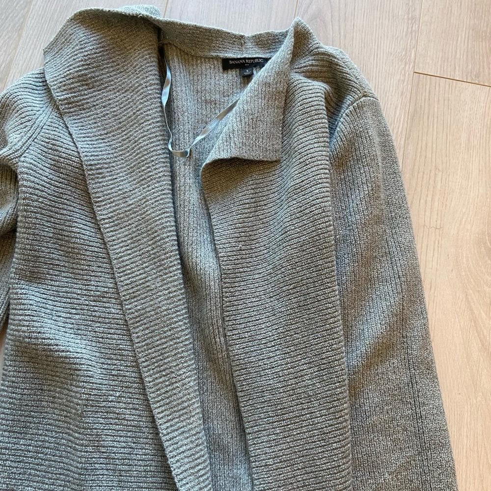 Designer Cozy Oversized Knitted Cardigan - Perfect for Layering Size S / US 4 / IT 40 - 3 Thumbnail