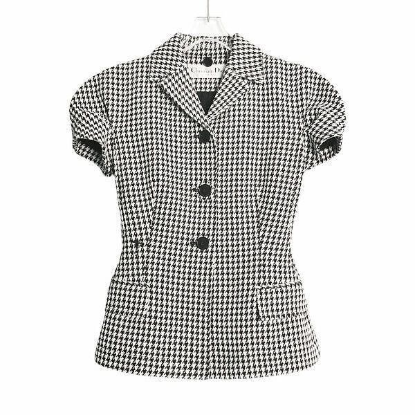 Dior Dior Houndstooth Blazer Size 34 Size XS / US 0-2 / IT 36-38 - 1 Thumbnail