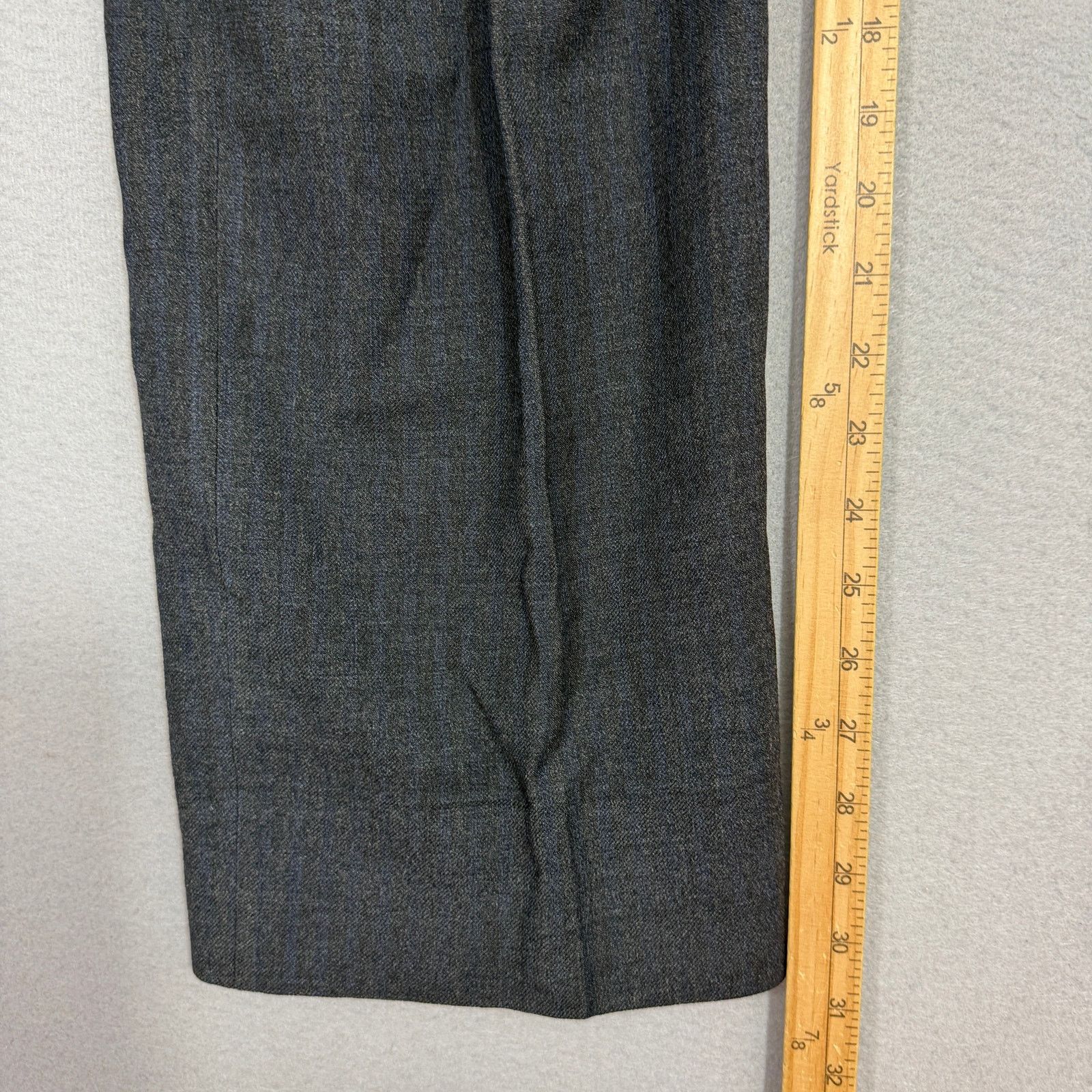 Vintage Vintage Hart Schaffner & Marx Wool Pants 33x30 Gray Blue Size US 33 - 11 Thumbnail