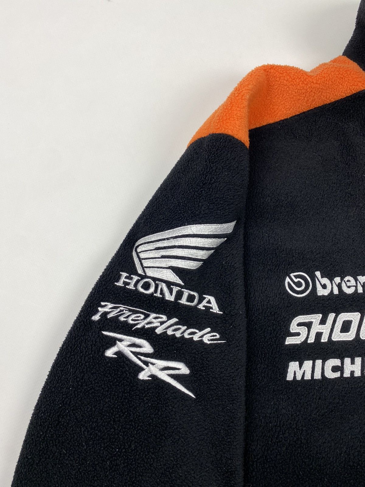 2000’s Vintage Honda HM Plant Moto Team Racing Fleece Jacket