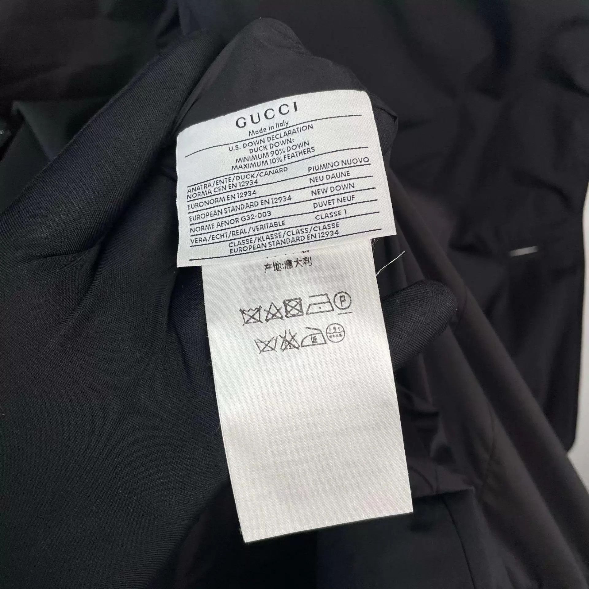 Gucci Gucci 95 New Black Cotton Puffer Jacket 42 Size M / US 6-8 / IT 42-44 - 6 Thumbnail