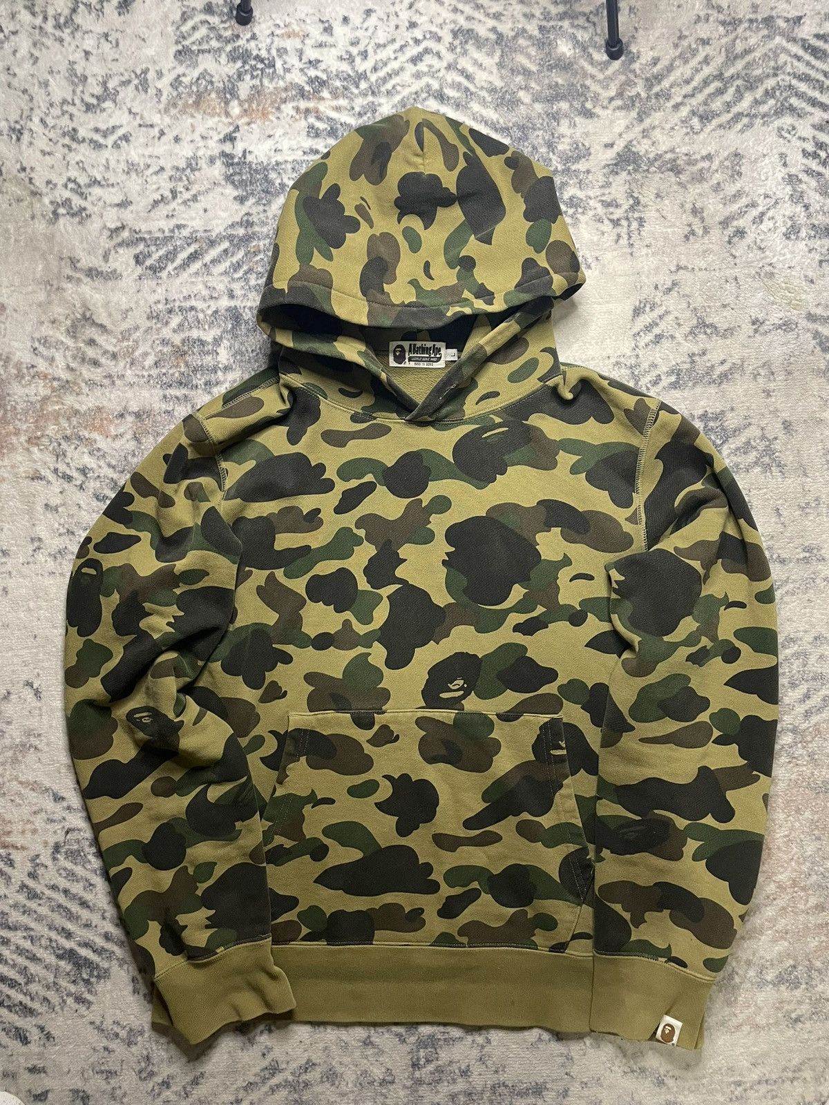 Bape RARE! Vintage OG Camo Bape Hoodie Size US L / EU 52-54 / 3 - 1 Thumbnail