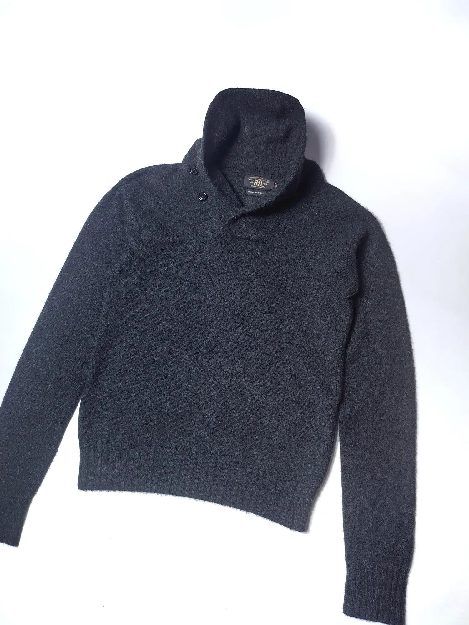 RRL Ralph Lauren RRL Polo Ralph Lauren Fuzzy Cashmere Sweater Size US S / EU 44-46 / 1 - 2 Thumbnail