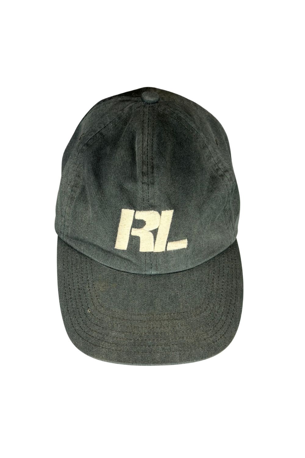 Polo Ralph Lauren Vintage Polo Jeans Co RL Logo Faded Cap Distressed Workwear Size ONE SIZE - 1 Thumbnail