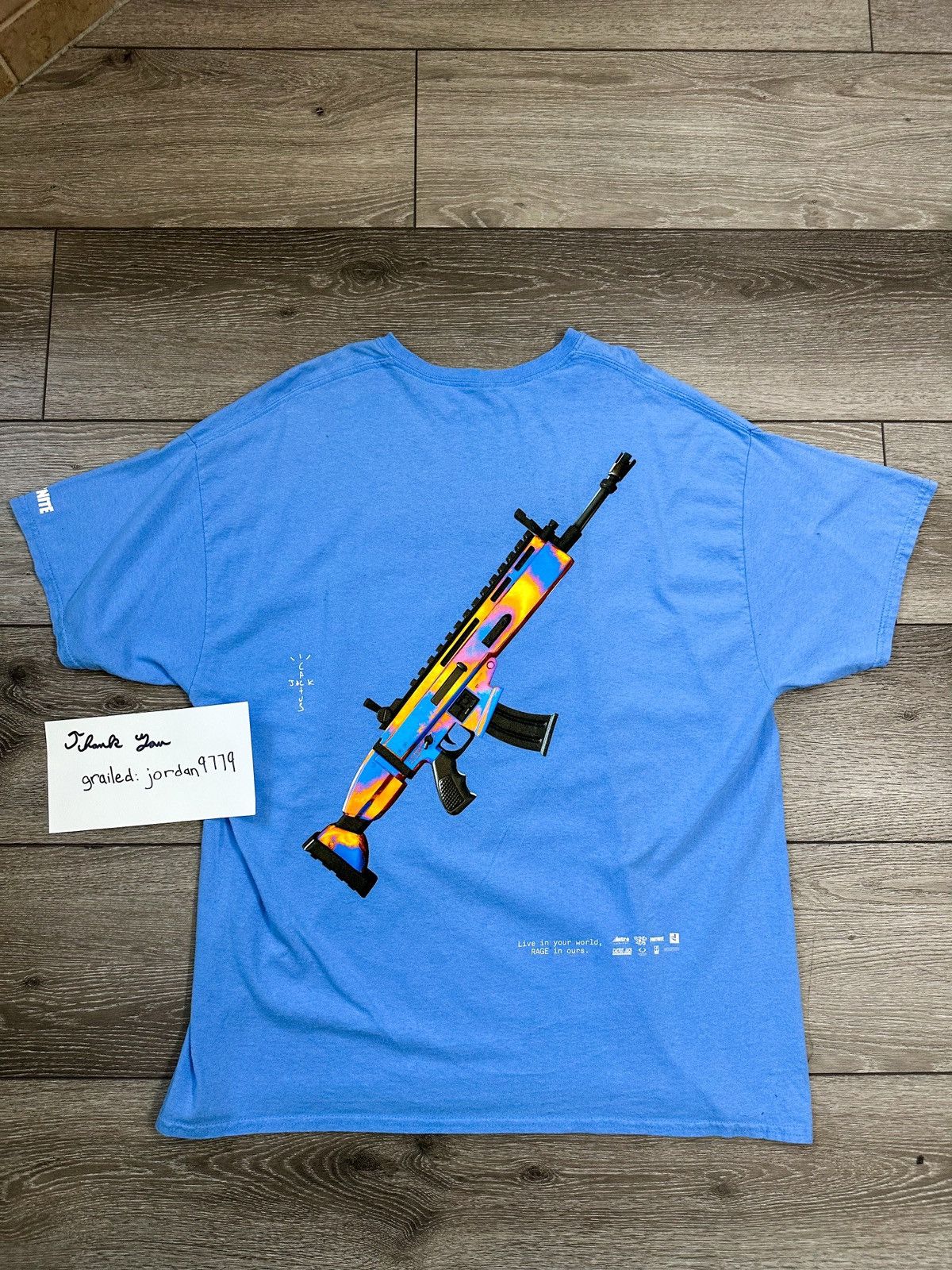 Travis Scott Travis Scott The Scotts Astro Goosebumps Tee Size US XL / EU 56 / 4 - 5 Thumbnail
