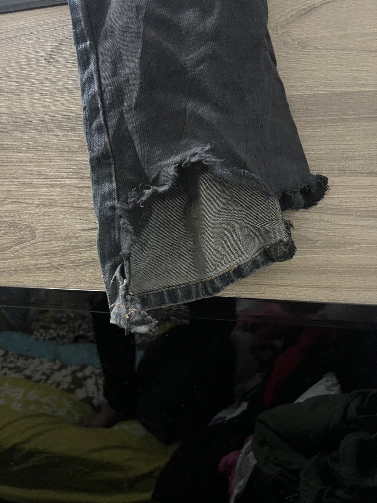 Other ALGONQUIN PUNK PANTS GOTHIC BONDAGE CLLASIC JEANS Size US 31 - 9 Thumbnail
