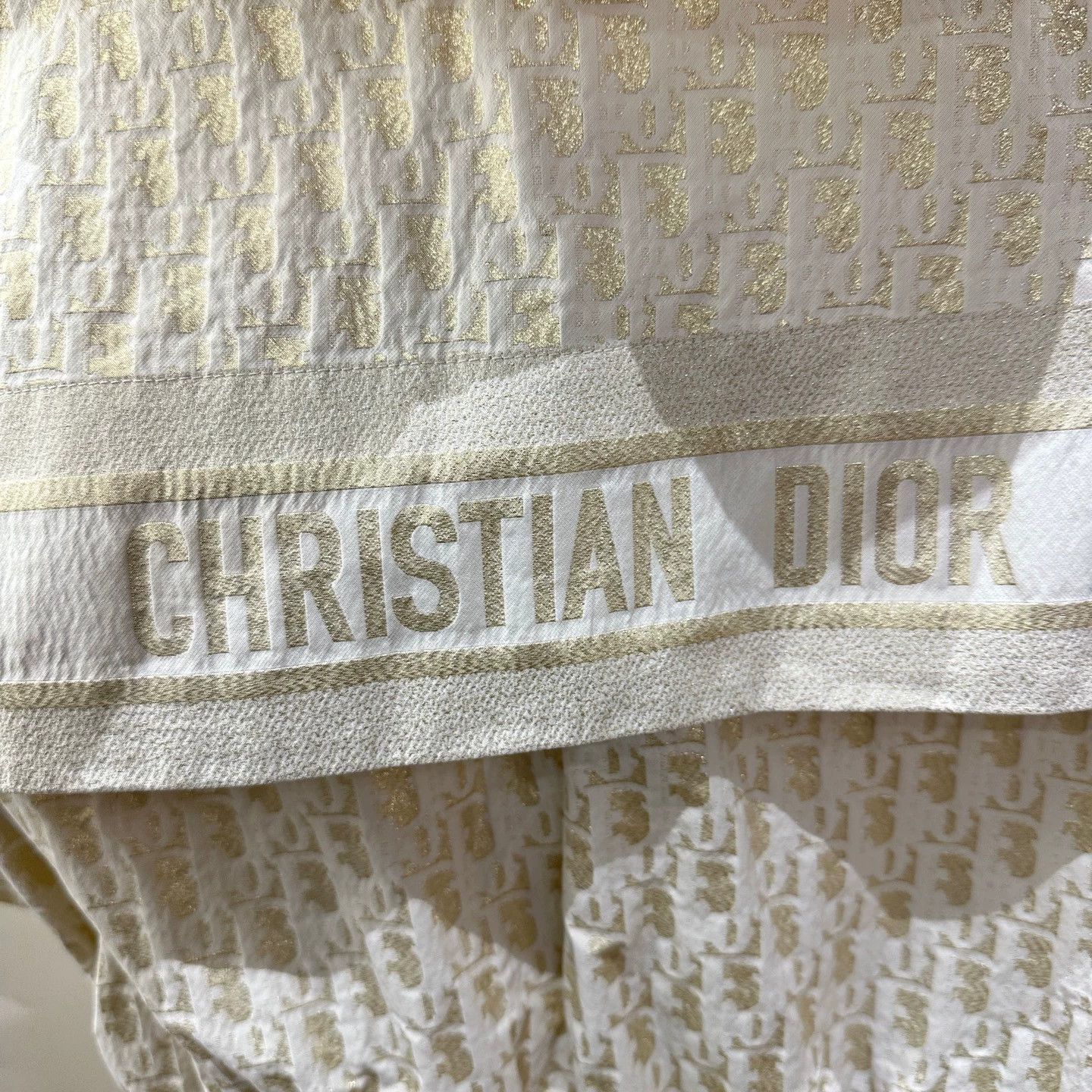 Christian Dior Monsieur Dior apr219 all-over Oblique hooded jumpsuit 38 polyester Size 27" / US 4 / IT 40 - 9 Thumbnail