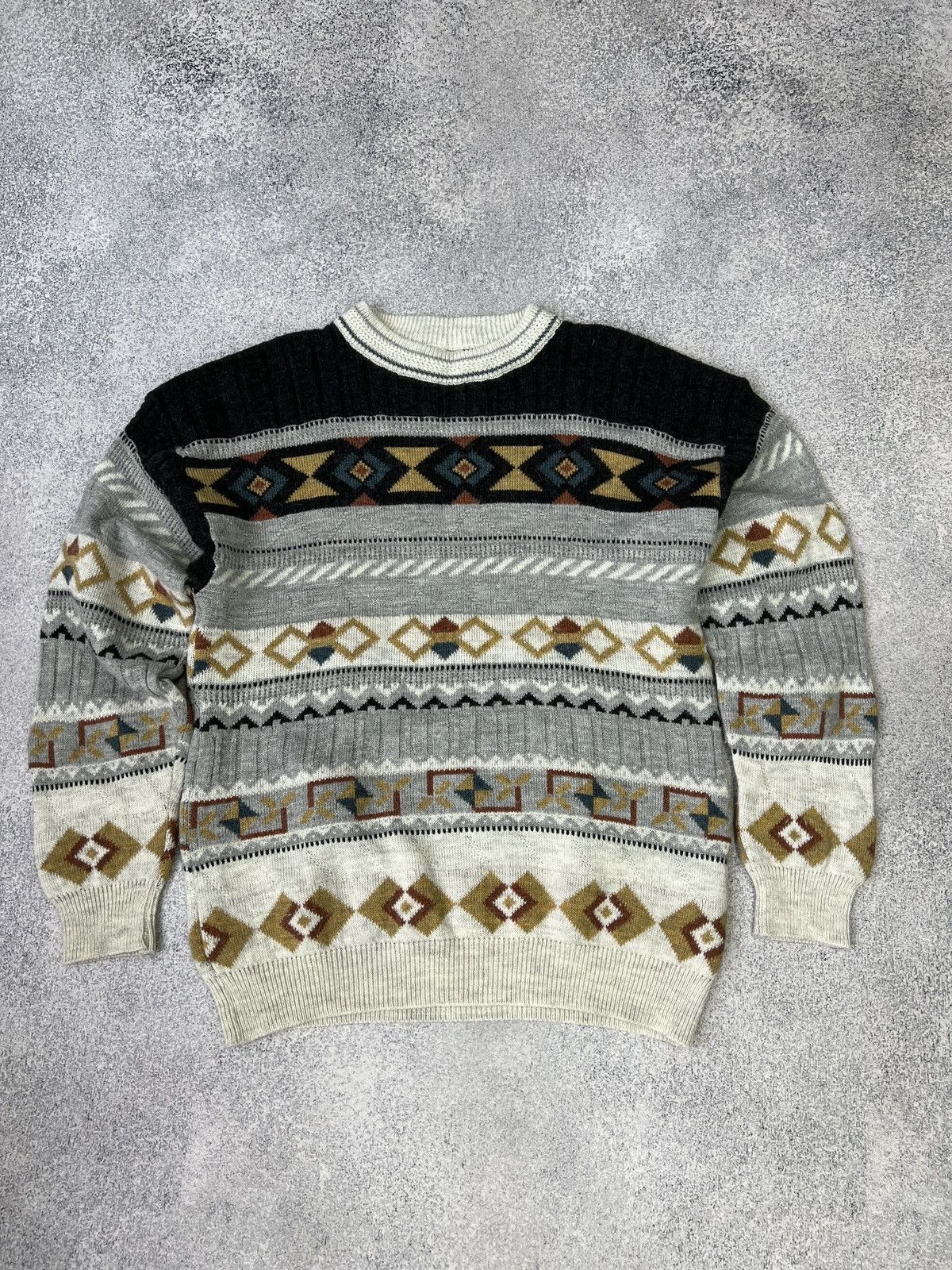Designer × Vintage Vintage sweater Wool Blend Sweater Made In Italy Men's Size US M / EU 48-50 / 2 - 5 Thumbnail