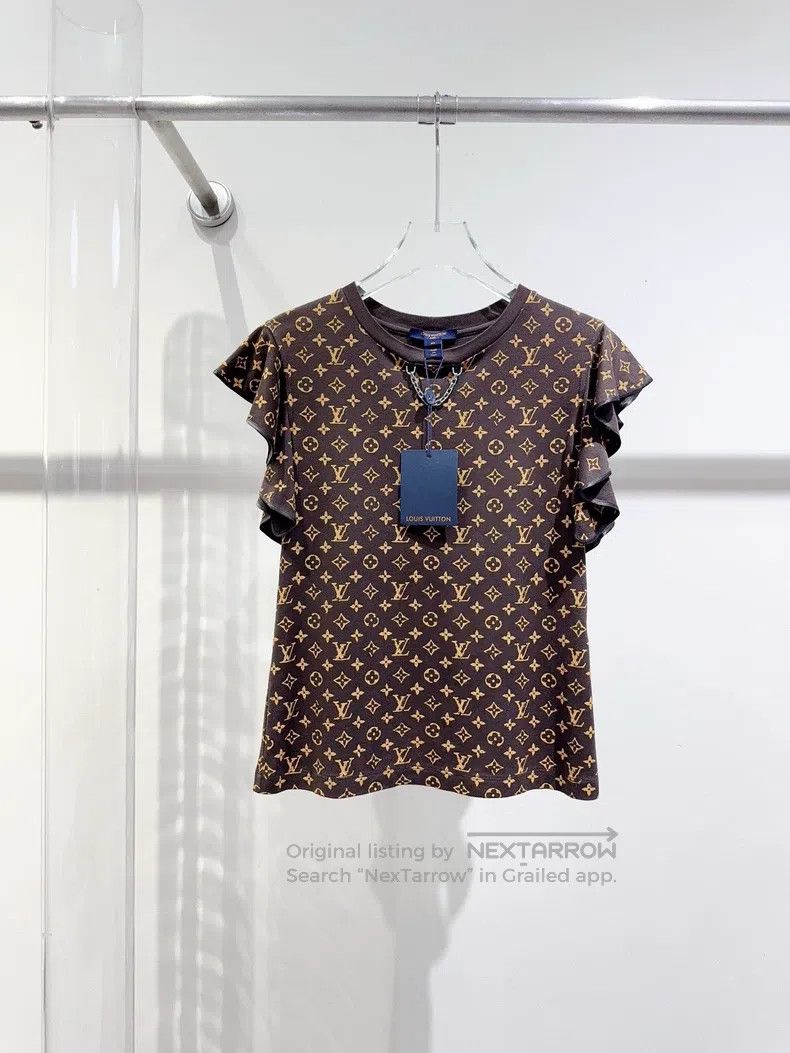 Louis Vuitton Louis Vuitton Ruffle Short Sleeve Size XS / US 0-2 / IT 36-38 - 1 Thumbnail