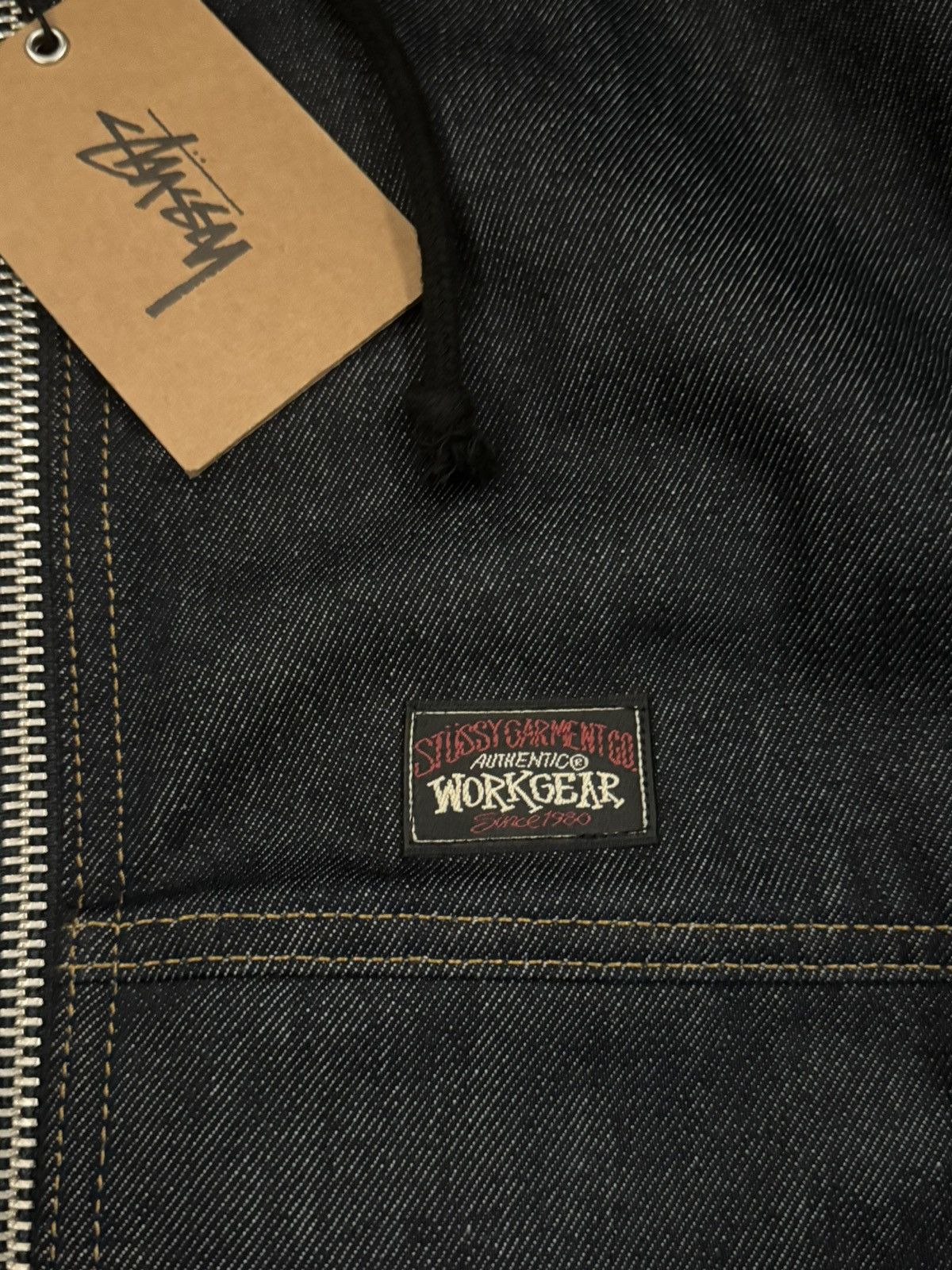 Stussy Stussy Raw Indigo Denim Workjacket Size US M / EU 48-50 / 2 - 4 Thumbnail