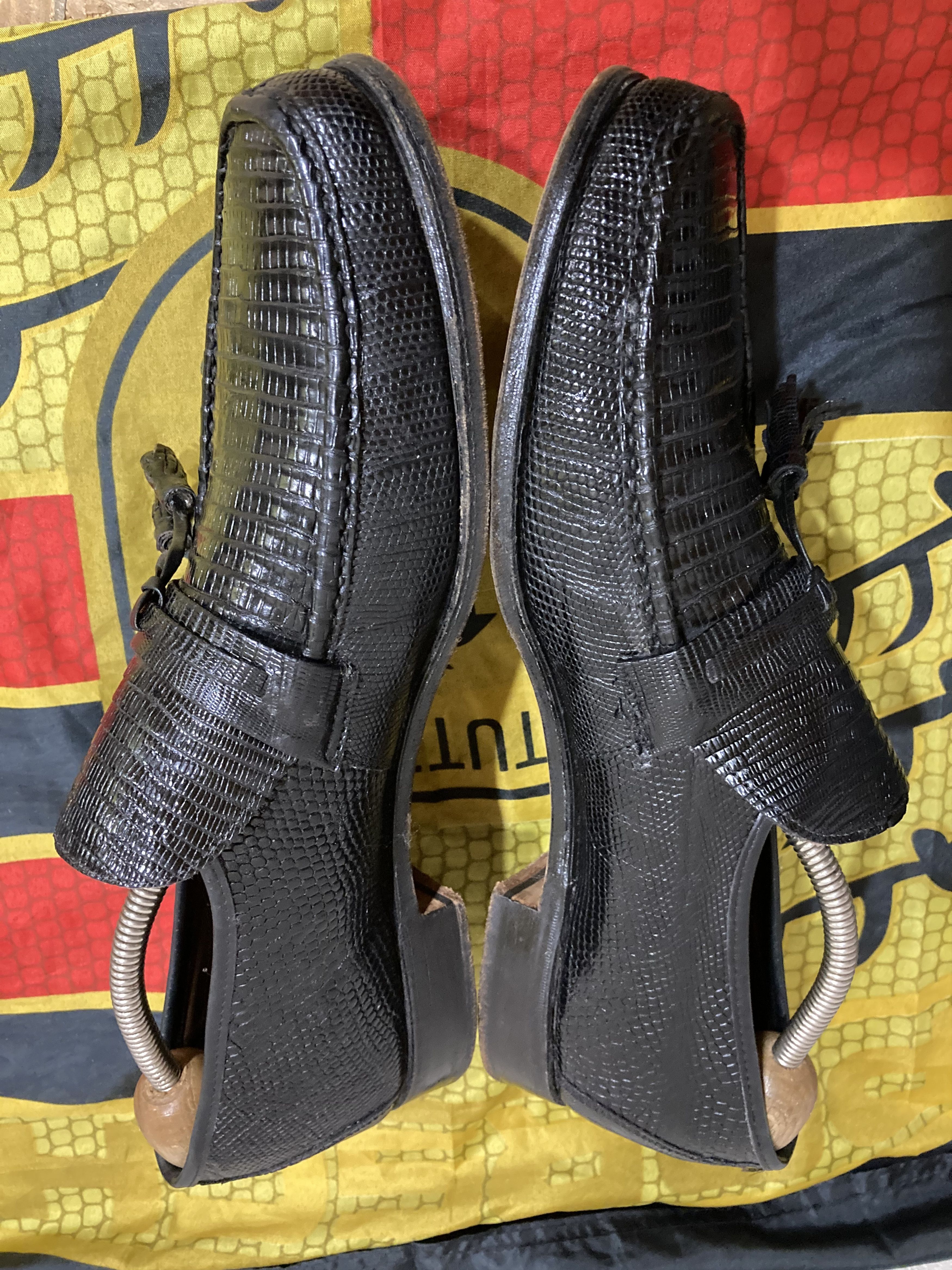 Nettleton VTG 70-80s Nettleton Tassel Loafer Lizard Skins Made In USA Size US 11 / EU 44 - 8 Thumbnail