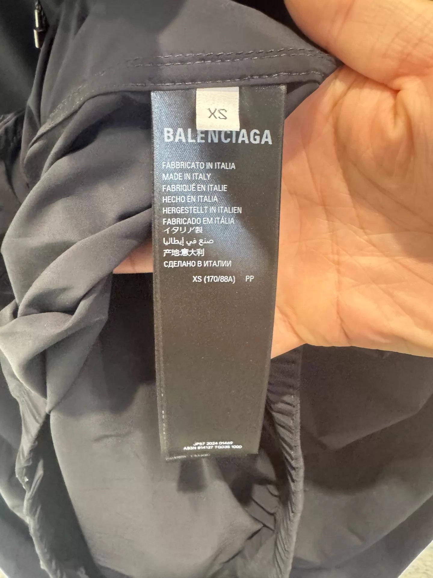 Balenciaga Balenciaga x Under Armour Jacket Black XS Size US XS / EU 42 / 0 - 3 Thumbnail