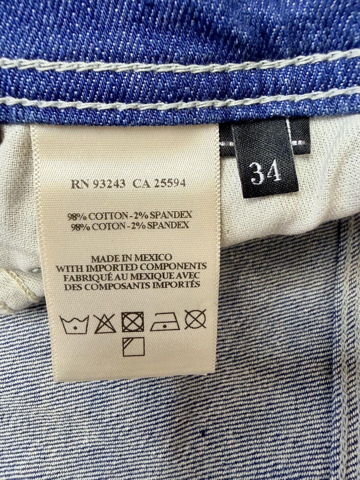 Diesel Diesel Kroshort Short Denim Pants Mens 34 Indigo Blue Size US 34 / EU 50 - 13 Thumbnail