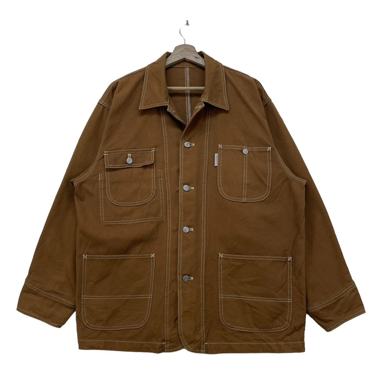 L.L. Bean 💥Vintage Japanese Brand Neyries Chore Jacket Size US M / EU 48-50 / 2 - 1 Thumbnail