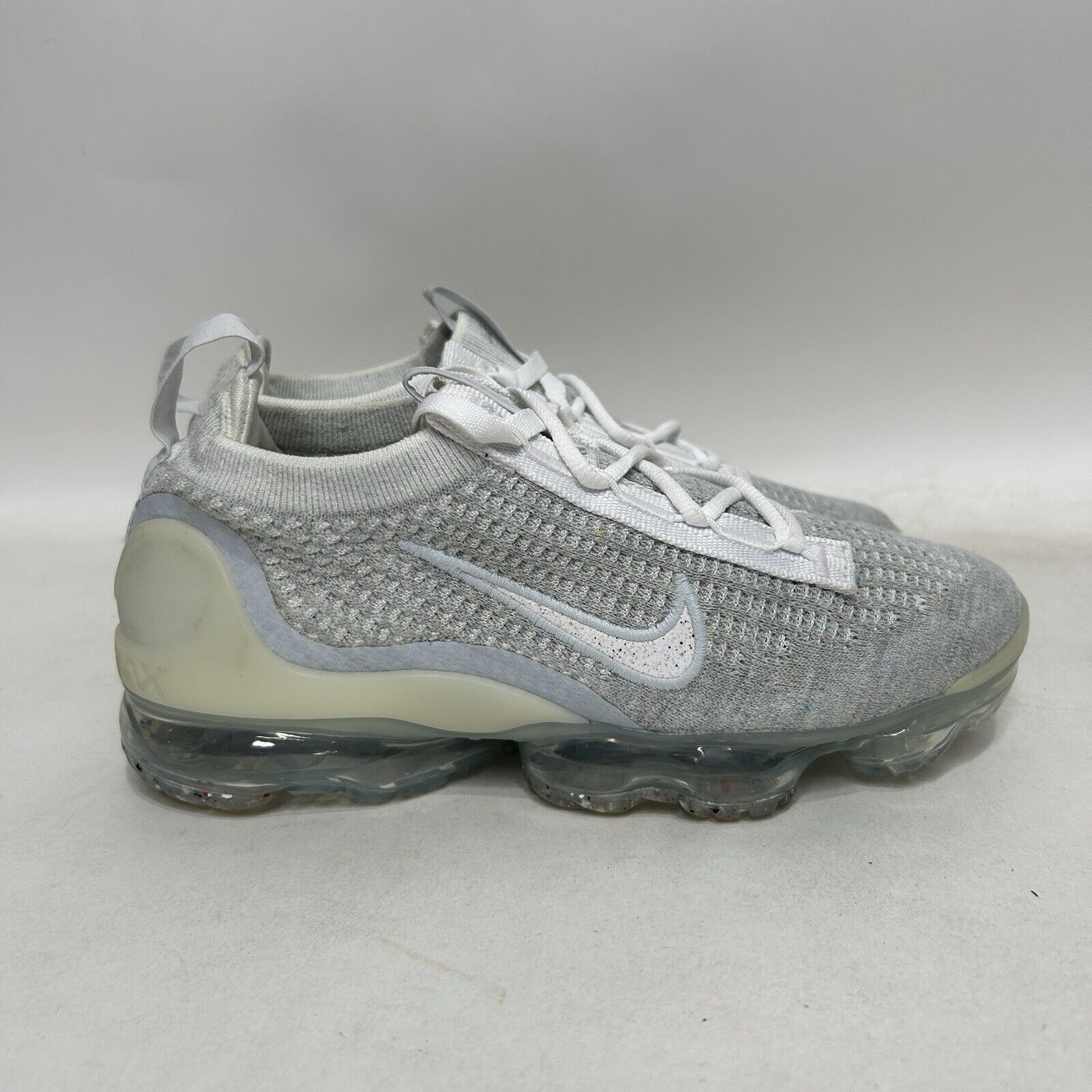 Nike Nike Shoes Air Vapor Max 2021 Flyknit WMNS “Pure Platinum” Size US 6.5 / IT 36.5 - 4 Thumbnail