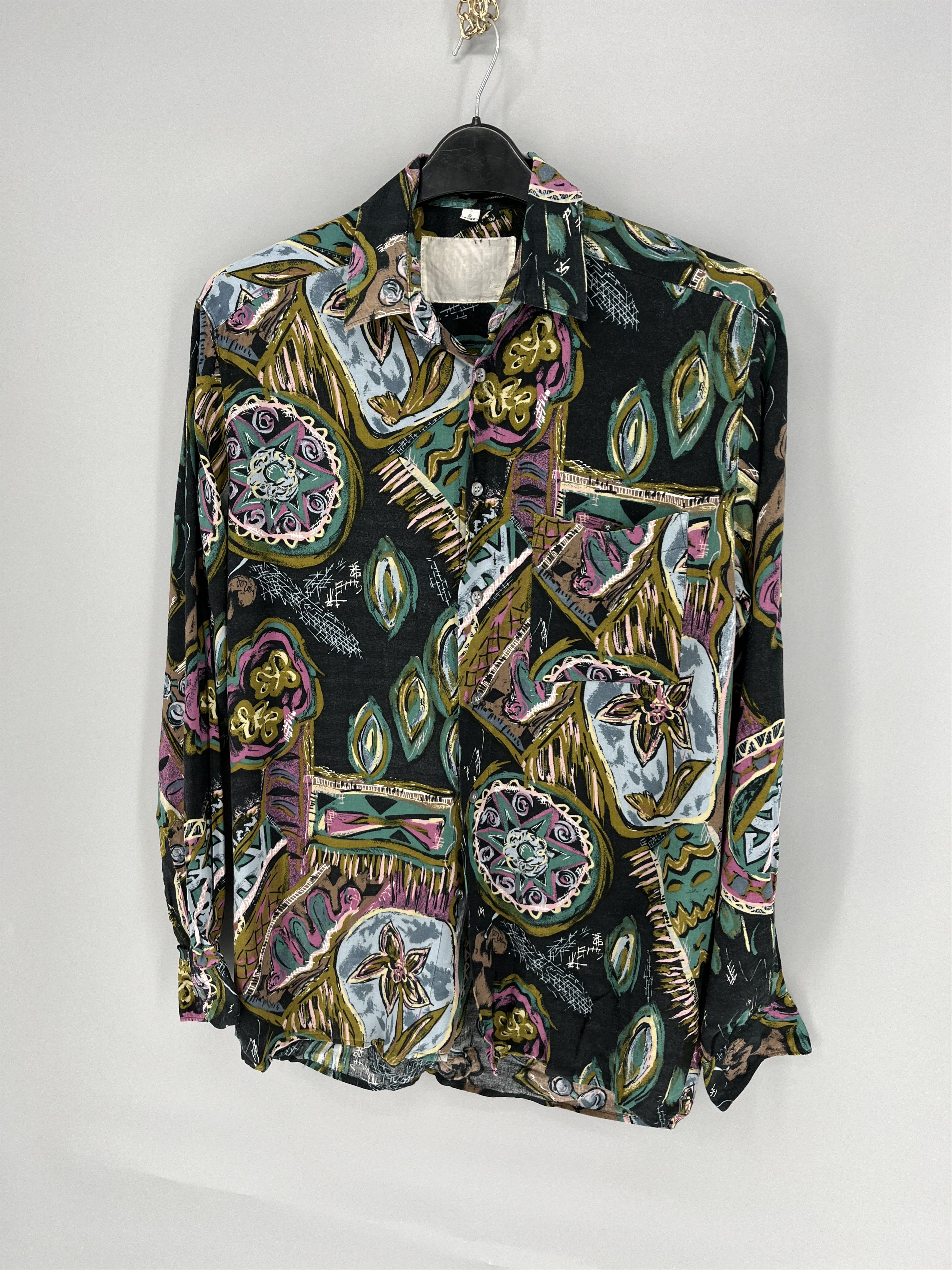 Vintage Vintage carmarque Art Streetwear Hawaiian Travis Scott styl Size US S / EU 44-46 / 1 - 3 Thumbnail