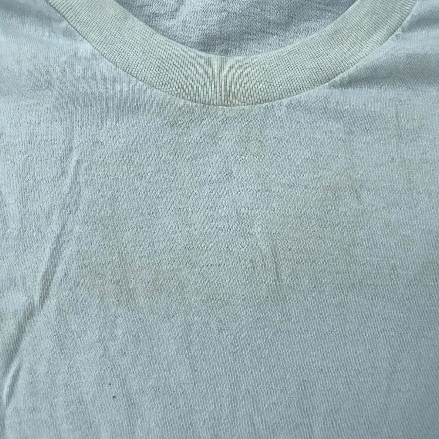 Jockey VINTAGE Distressed 80s Jockey Shirt Mens XS White Power Knit Tee Shirt Mens XS White Jockey Crew Neck Short Sleeve Solid Size US XS / EU 42 / 0 - 3 Thumbnail