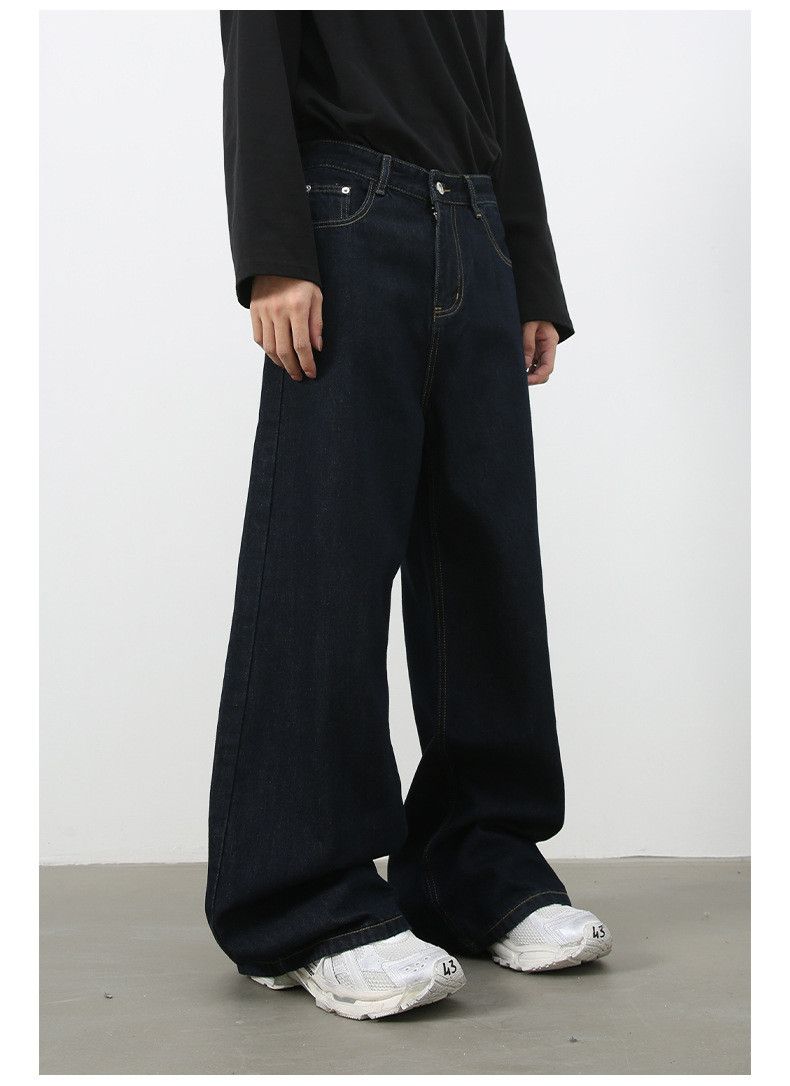 Jean Men's American loose straight wide-leg casual jeans Size US 32 / EU 48 - 3 Thumbnail