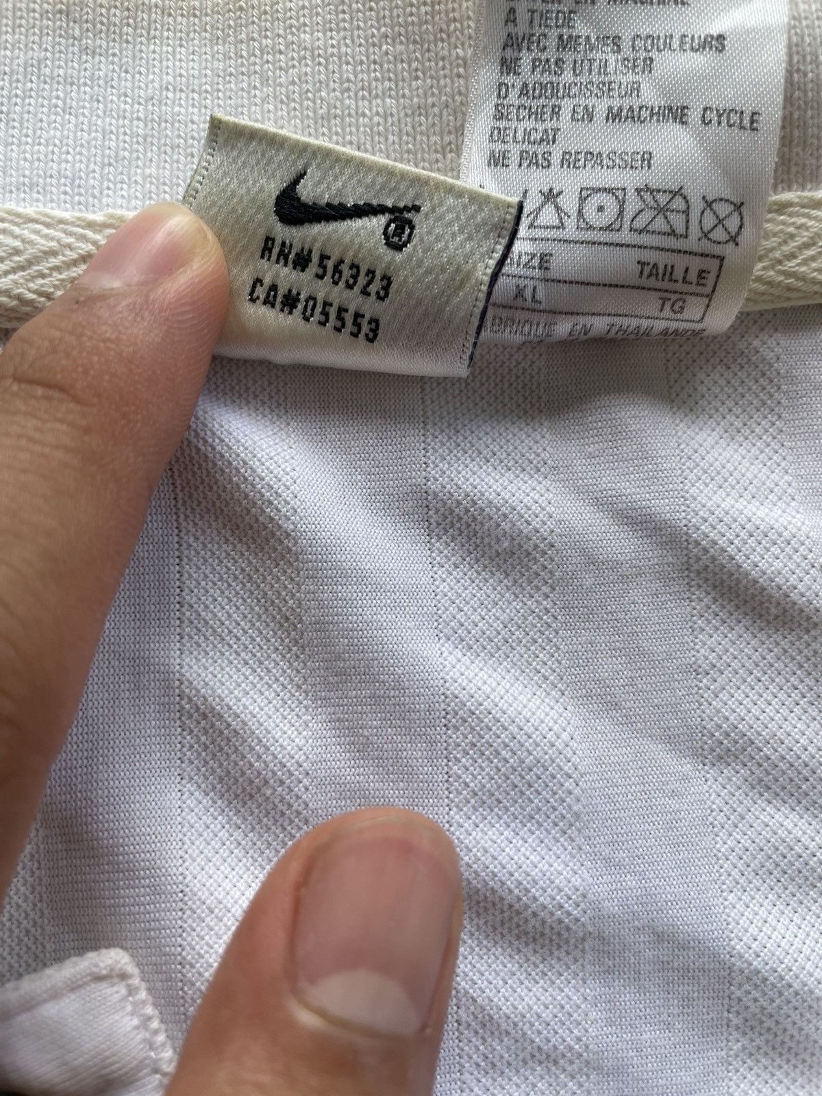 Nike × Vintage Vintage Nike polo shirt Size US XL / EU 56 / 4 - 4 Thumbnail