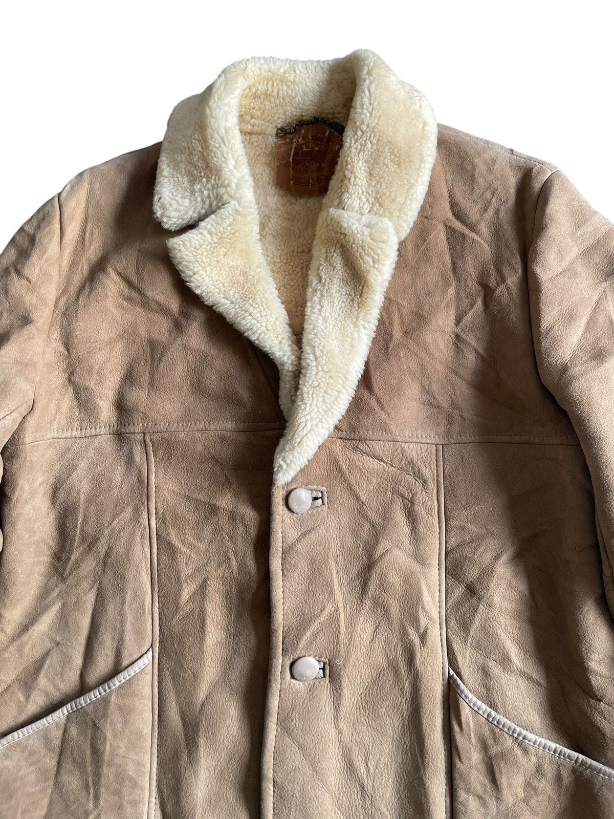 Canterbury of New Zealand Vintage Canterbury Leather Suede Jacket Size US L / EU 52-54 / 3 - 3 Thumbnail