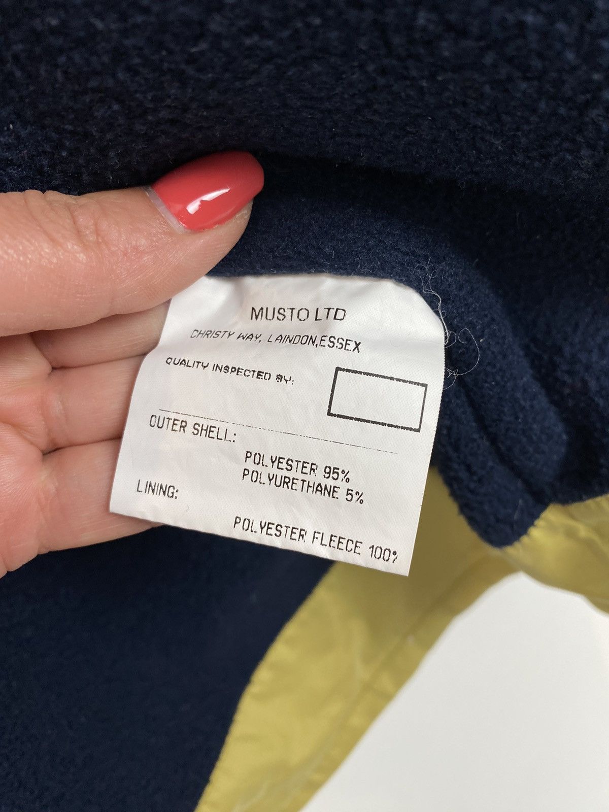 Musto Musto Snugs Full Zip Long Sleeve Jacket Yellow Men's Size M Size US M / EU 48-50 / 2 - 11 Thumbnail