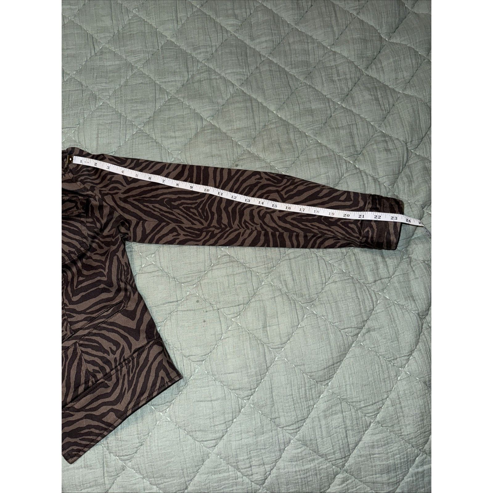 White House Black Market White House Black Market Zebra Print Jacket Size 8 MOB WIFE Size M / US 6-8 / IT 42-44 - 12 Thumbnail
