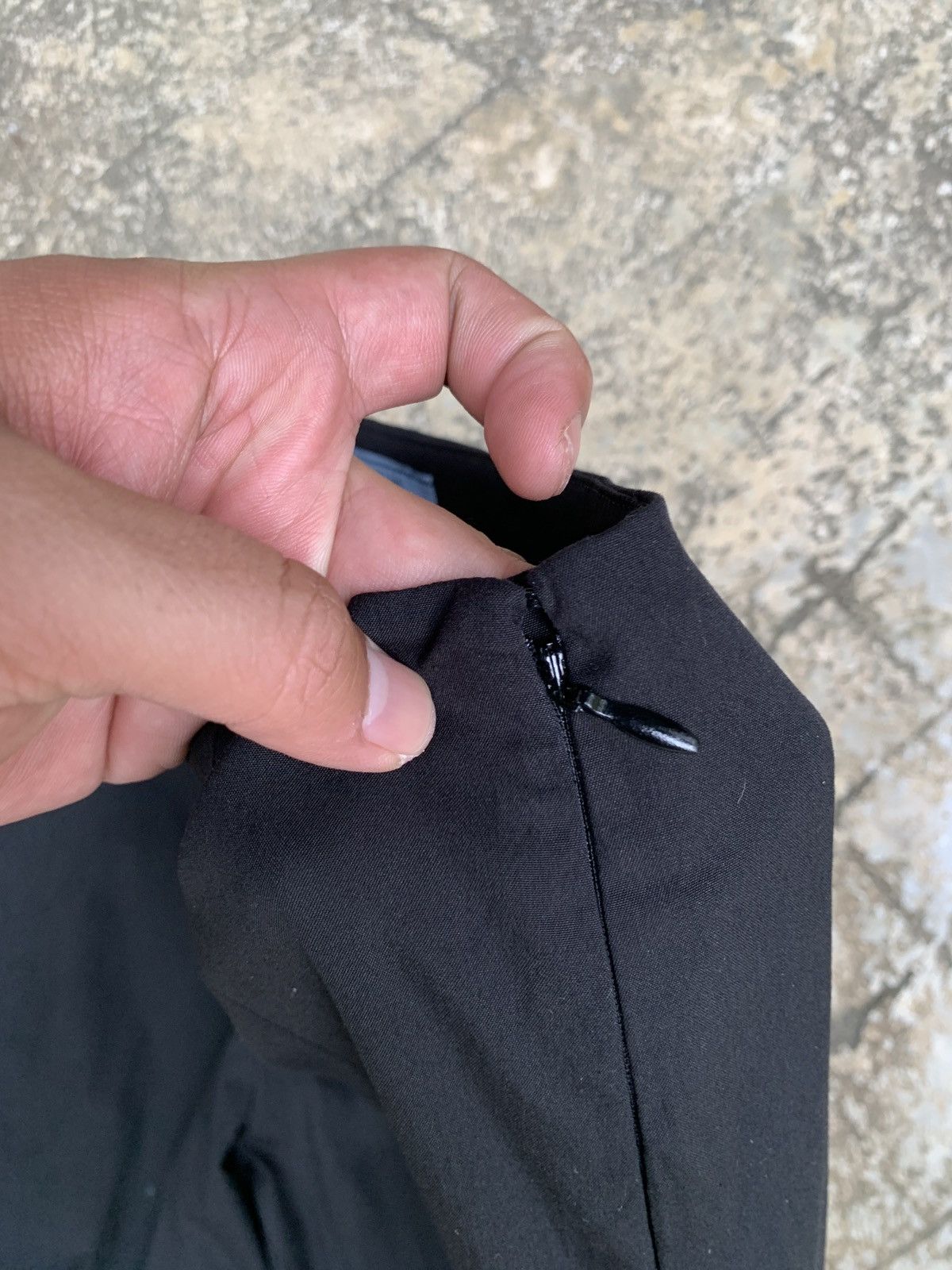 Designer × Prada Prada Milano Straight Leg Side Zip Suit Trouser Pants Size 28" / US 6 / IT 42 - 7 Thumbnail