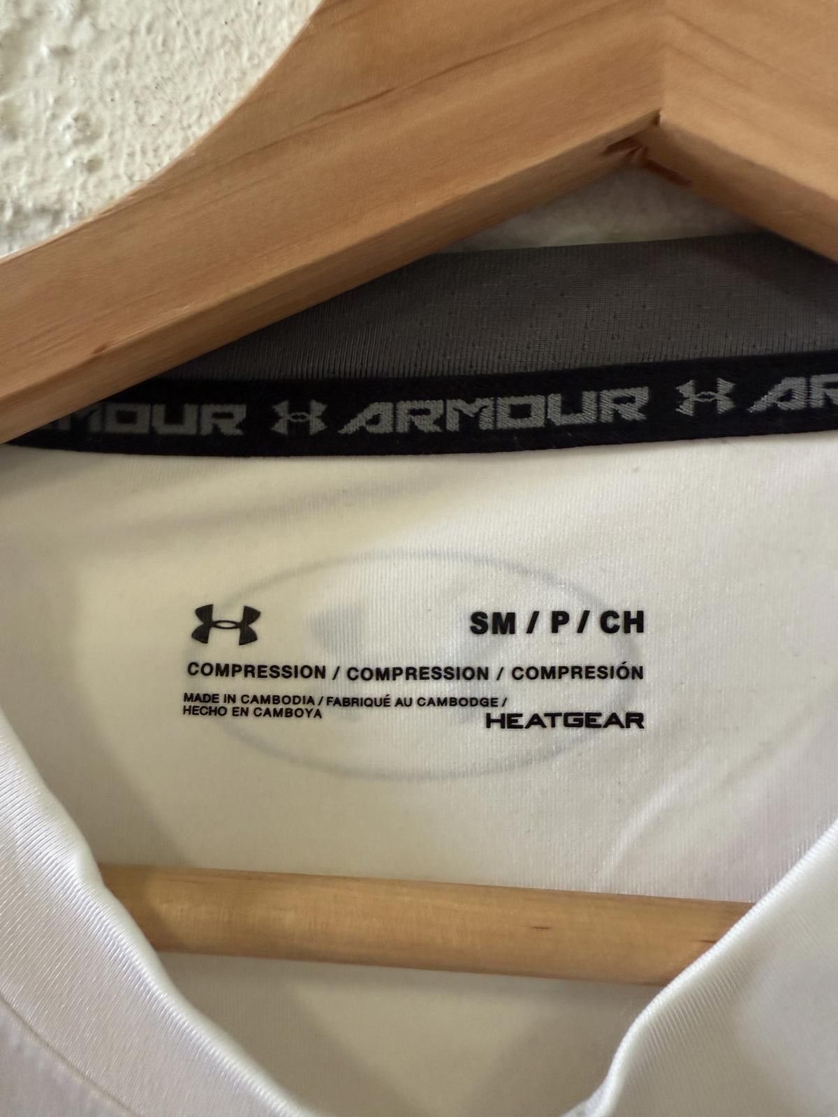 Under Armour Under Armour Men's Compression HeatGear T-Shirt White Size S Size US S / EU 44-46 / 1 - 3 Thumbnail