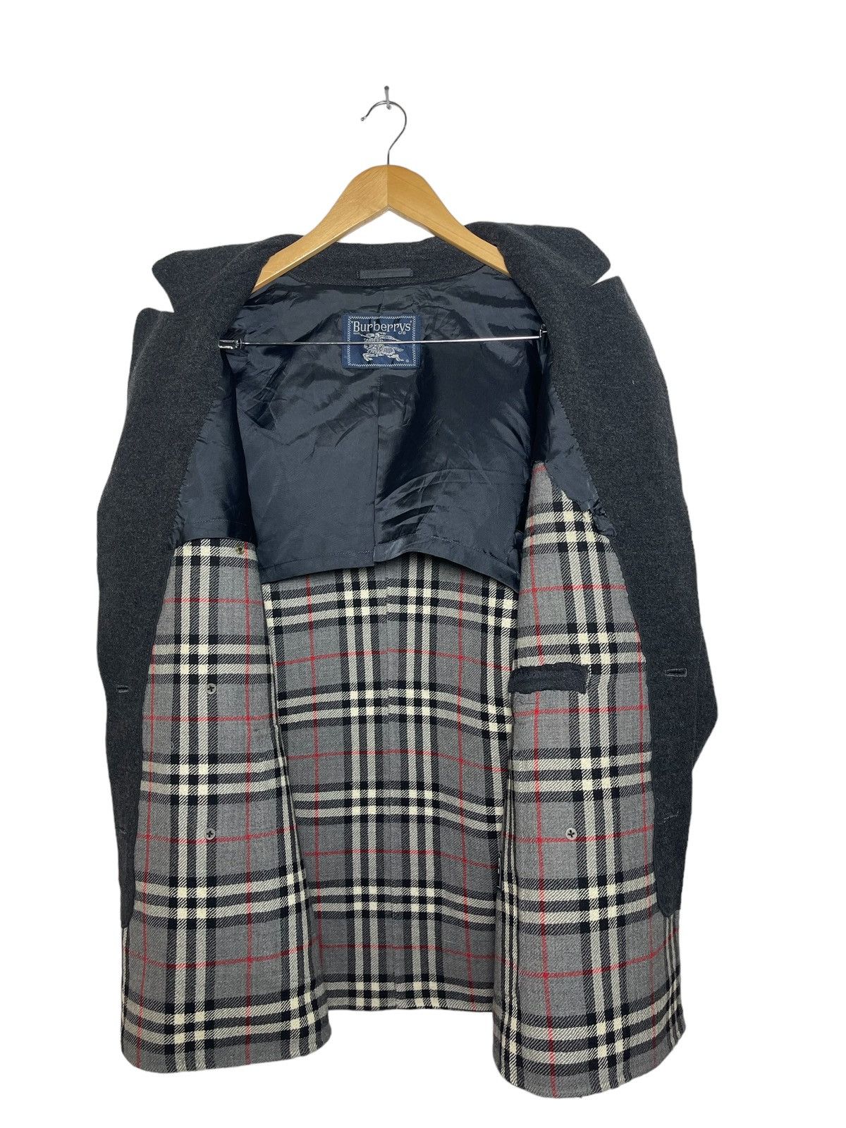 ジャケット・アウター vintage Burberry novacheck wool coat et vintage Burberry novacheck wool coat et 【公式通販】