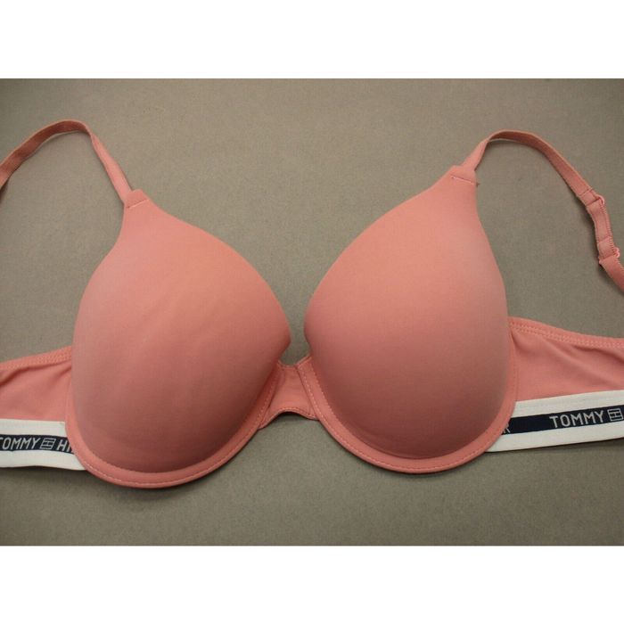 Tommy Hilfiger 34C TOMMY HILFIGER Women Multicolor Padded Underwire Back  Closure Push-Up Bra 8P