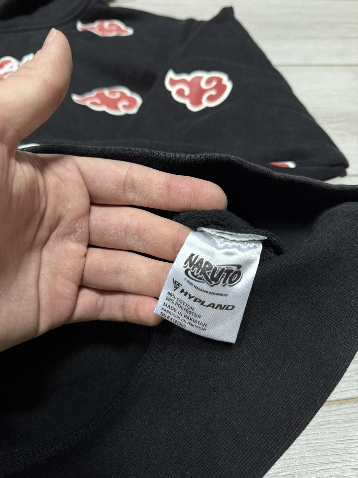Hypland Hypland X Naruto Akatsuki hoodie all over print Size US L / EU 52-54 / 3 - 6 Thumbnail