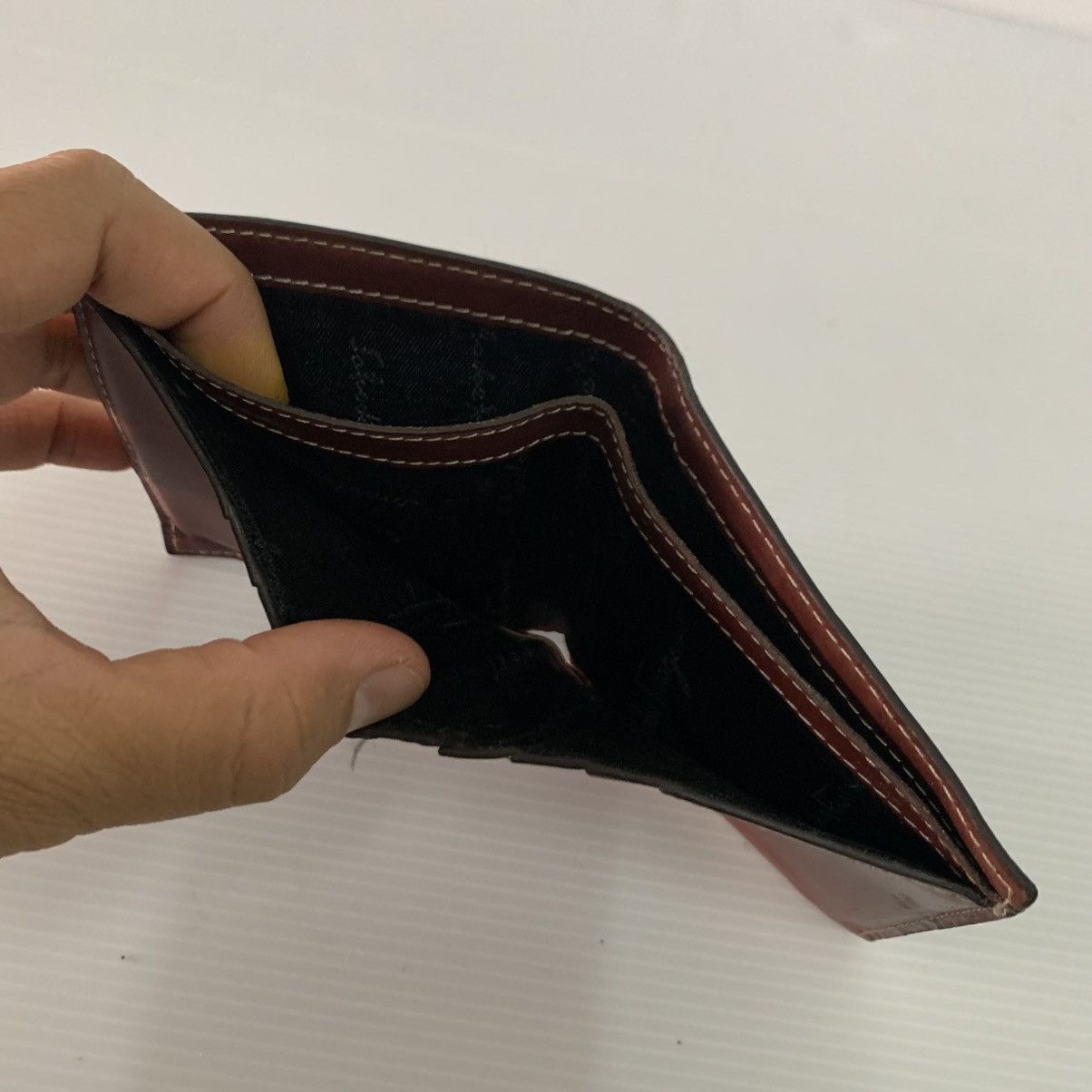 Salvatore Ferragamo Salvatore Ferragamo Leather Wallet Size ONE SIZE - 8 Thumbnail