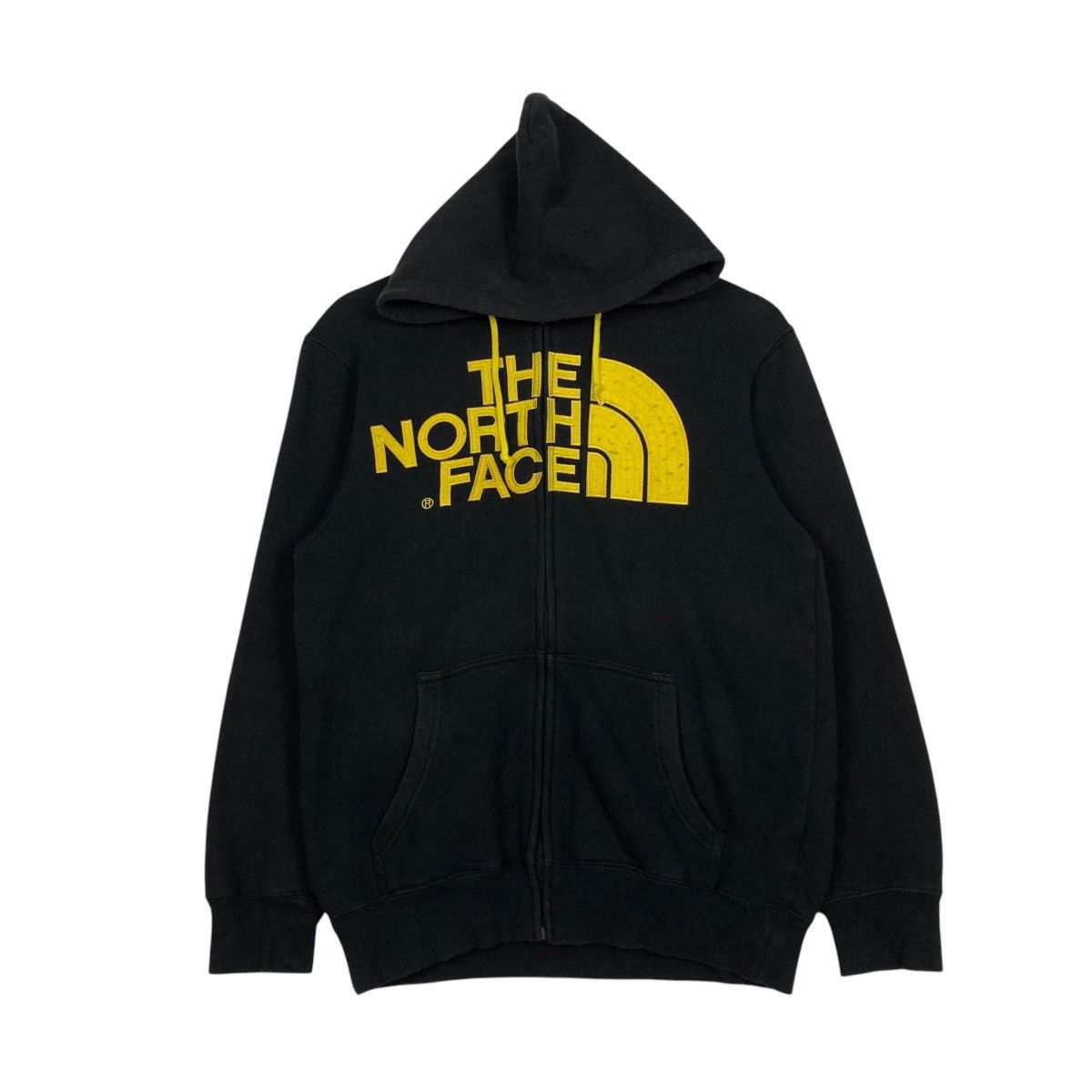 The North Face 🔥VINTAGE ZIPPER HOODIE THE NORTH FACE SPELL OUT BIG LOGO Size US M / EU 48-50 / 2 - 3 Thumbnail