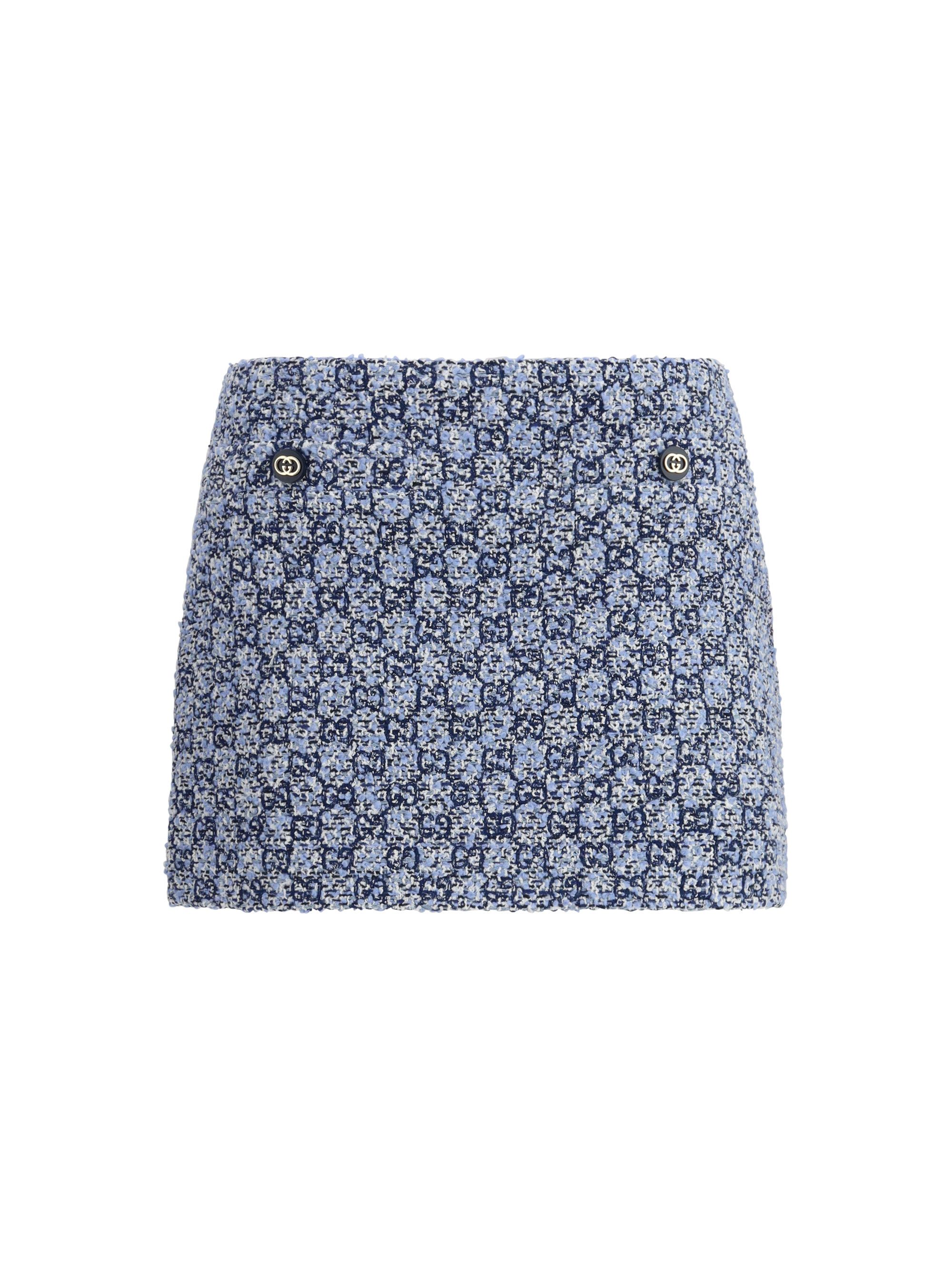 Gucci GG Tweed Skirt Size 28" / US 6 / IT 42 - 1 Thumbnail