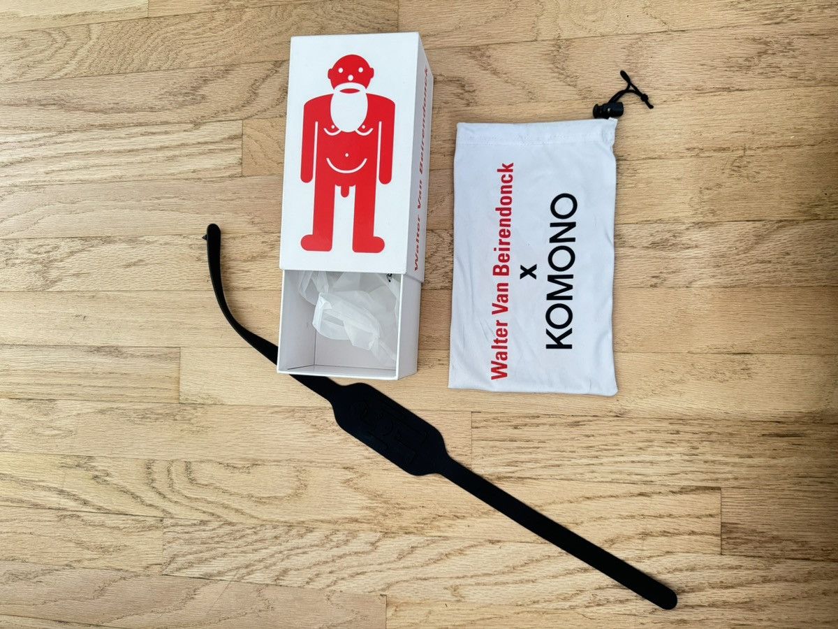 Walter Van Beirendonck Walter Van Beirendonck x Komono Alien Sunglasses w/ Strap Size ONE SIZE - 3 Thumbnail