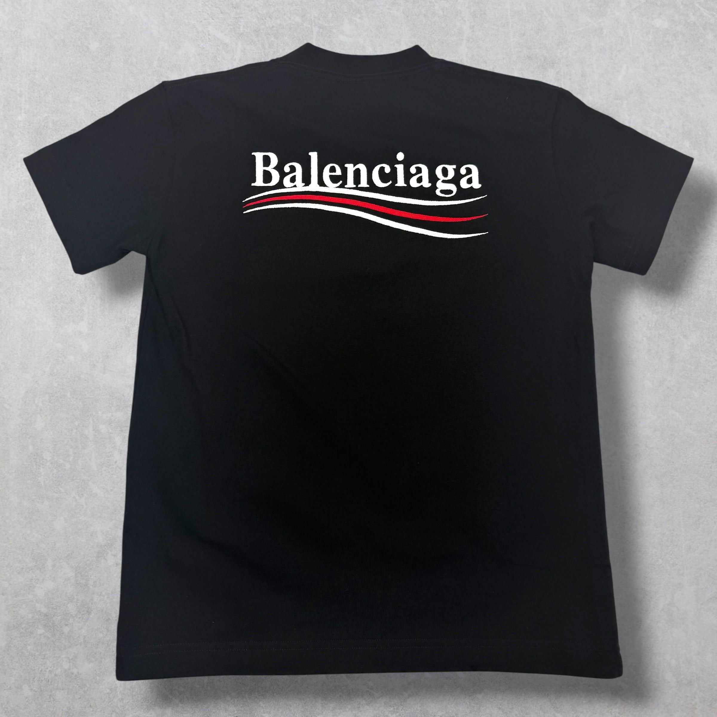 Balenciaga Balenciaga Campaign Logo Tee S Size S / US 4 / IT 40 - 1 Thumbnail