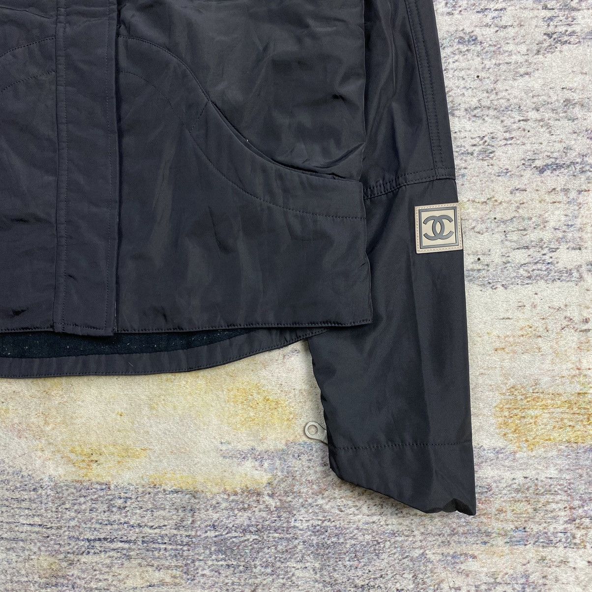 Chanel Vintage 2002 Chanel zip up jacket Size L / US 10 / IT 46 - 3 Thumbnail