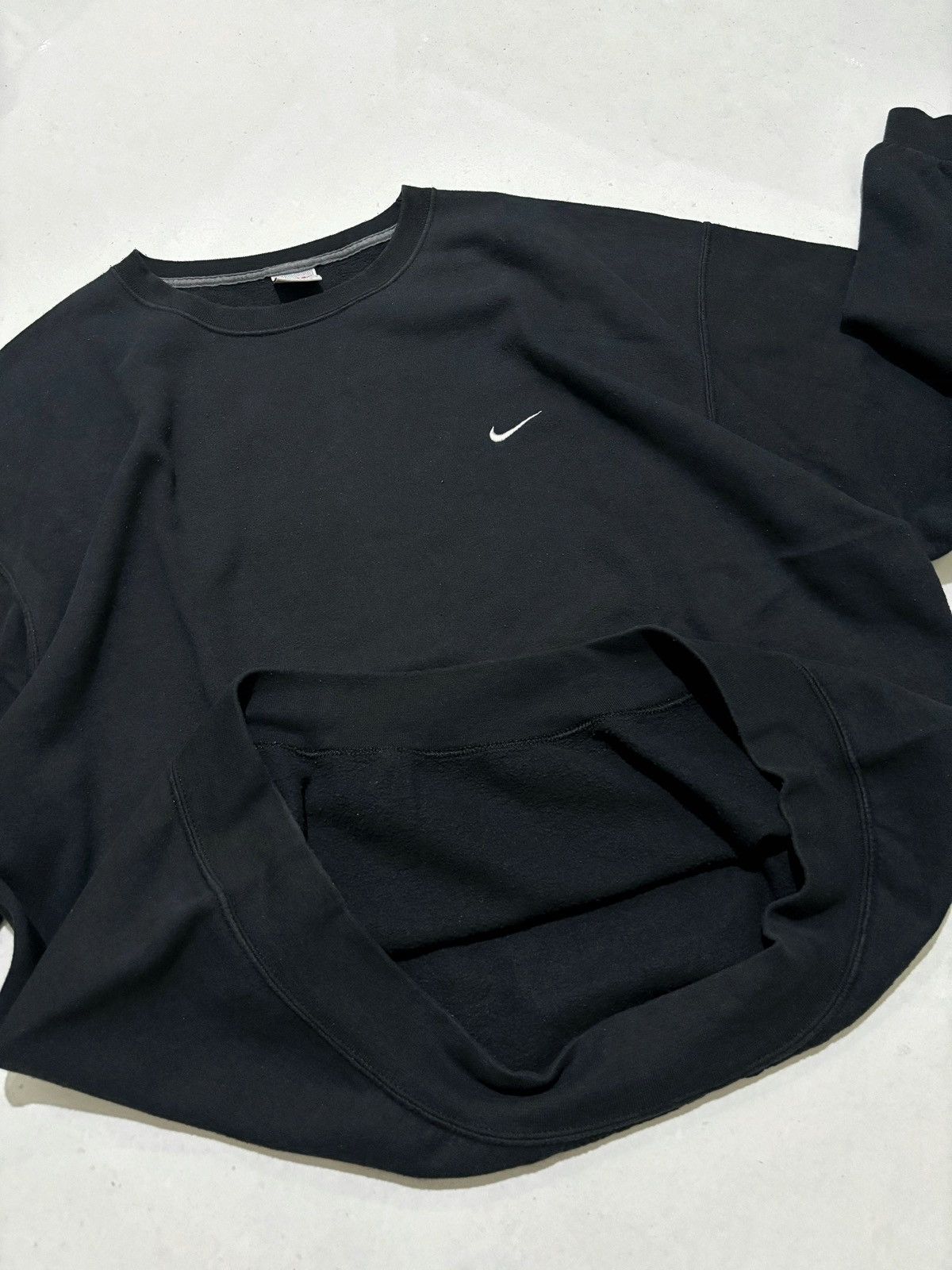 Nike Vintage 80s Sweatshirt Nike Small Swoosh Size US XL / EU 56 / 4 - 2 Thumbnail