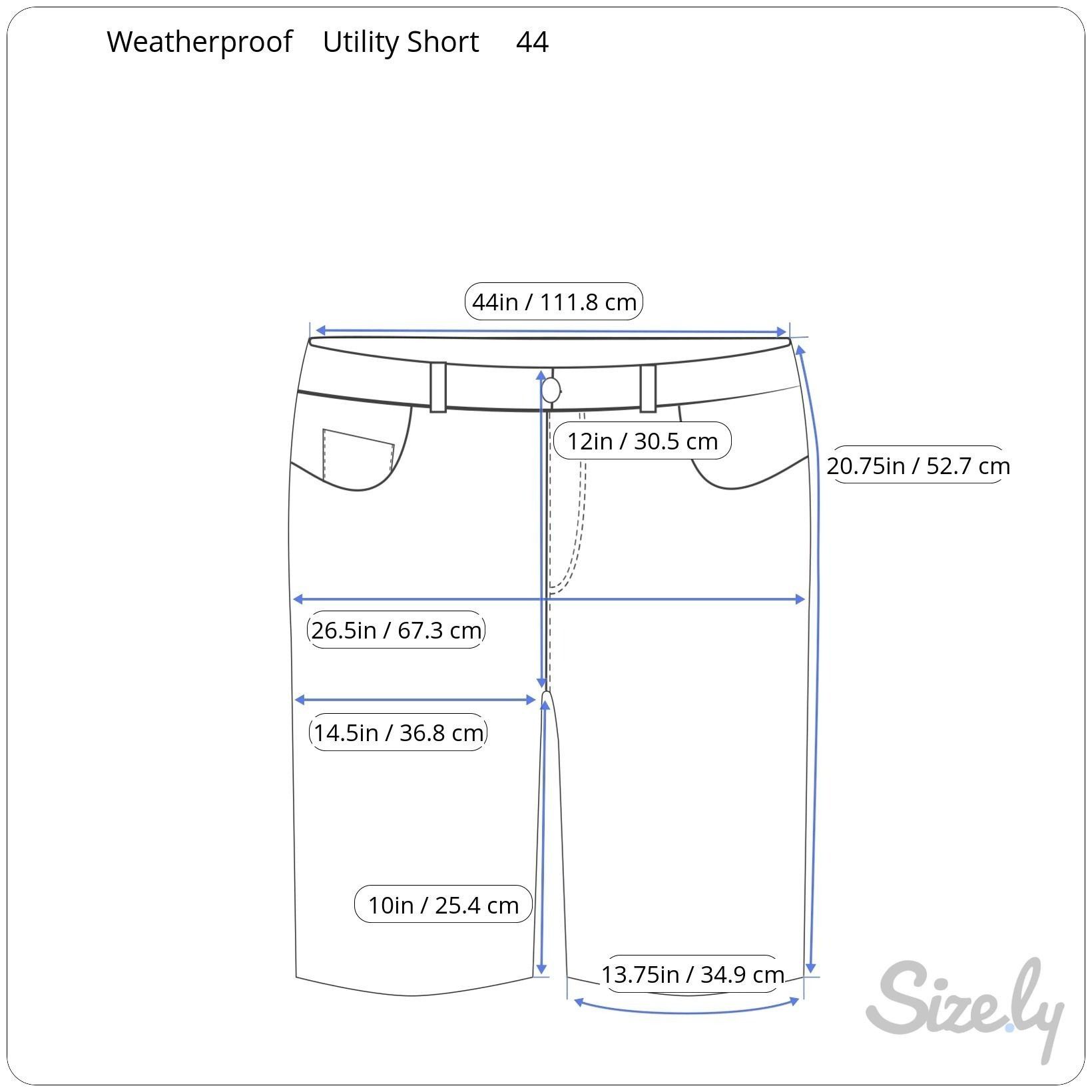 Weatherproof Weatherproof Multifunctional Utility Shorts 44 Ivy Green Str Size US 44 / EU 60 - 2 Thumbnail