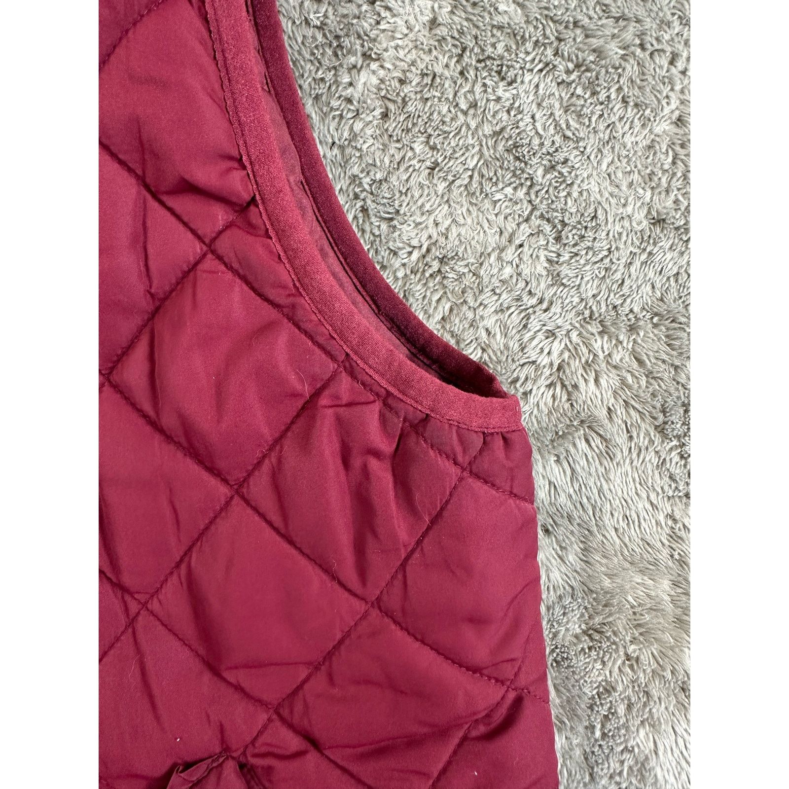 J.Crew J. Crew Mercantile Quilted Ruffle Trim Puffer Vest M Size M / US 6-8 / IT 42-44 - 6 Thumbnail