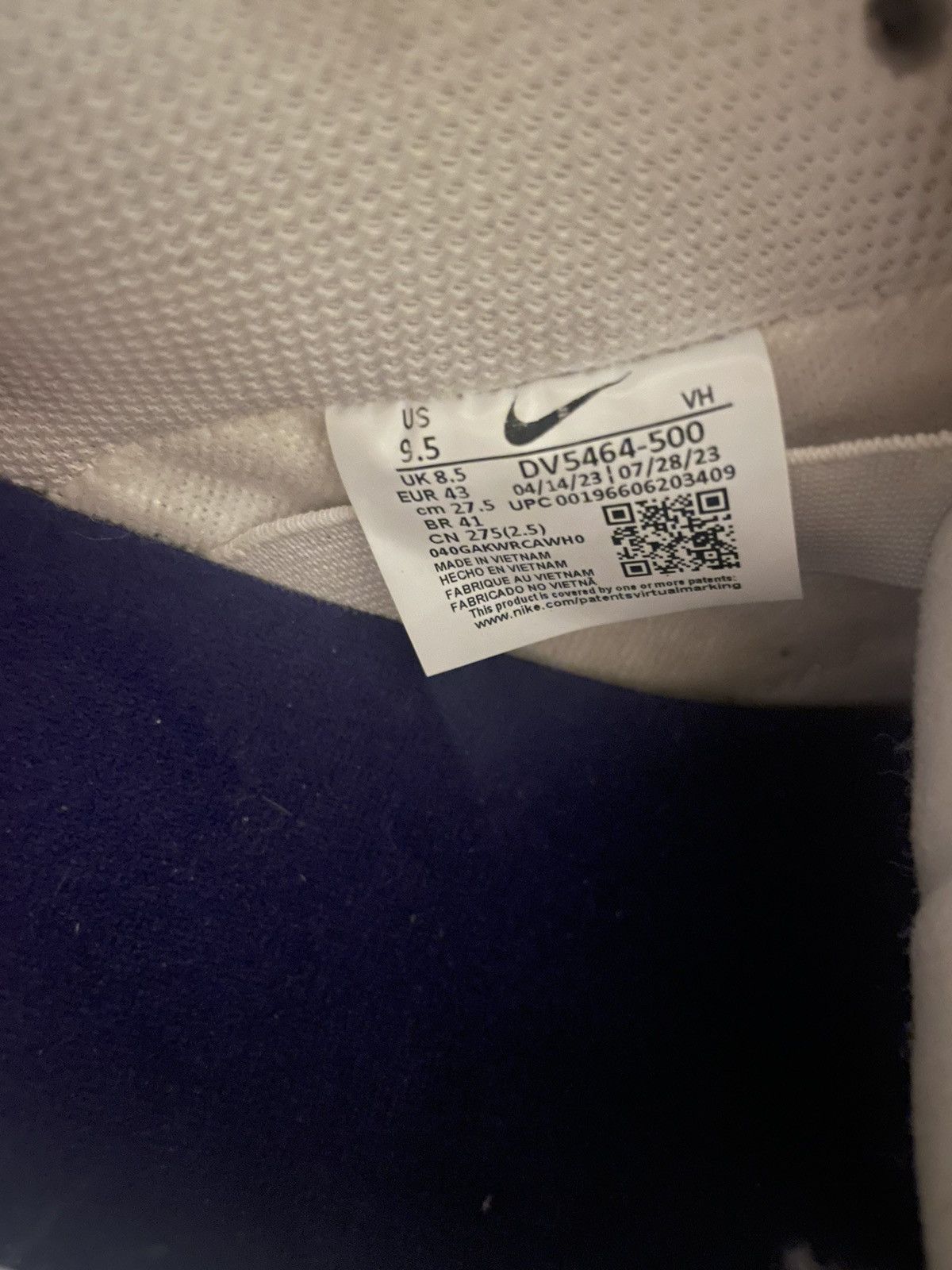 Nike Nike SB Dunk Low Orange Label Court Purple Size US 9.5 / EU 42-43 - 8 Thumbnail