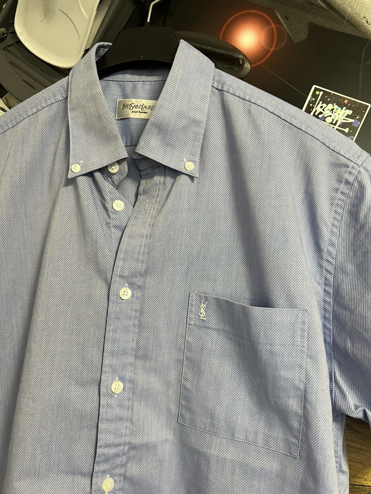 Yves Saint Laurent Man’s Shirt Yves Saint Laurent Size US L / EU 52-54 / 3 - 3 Thumbnail